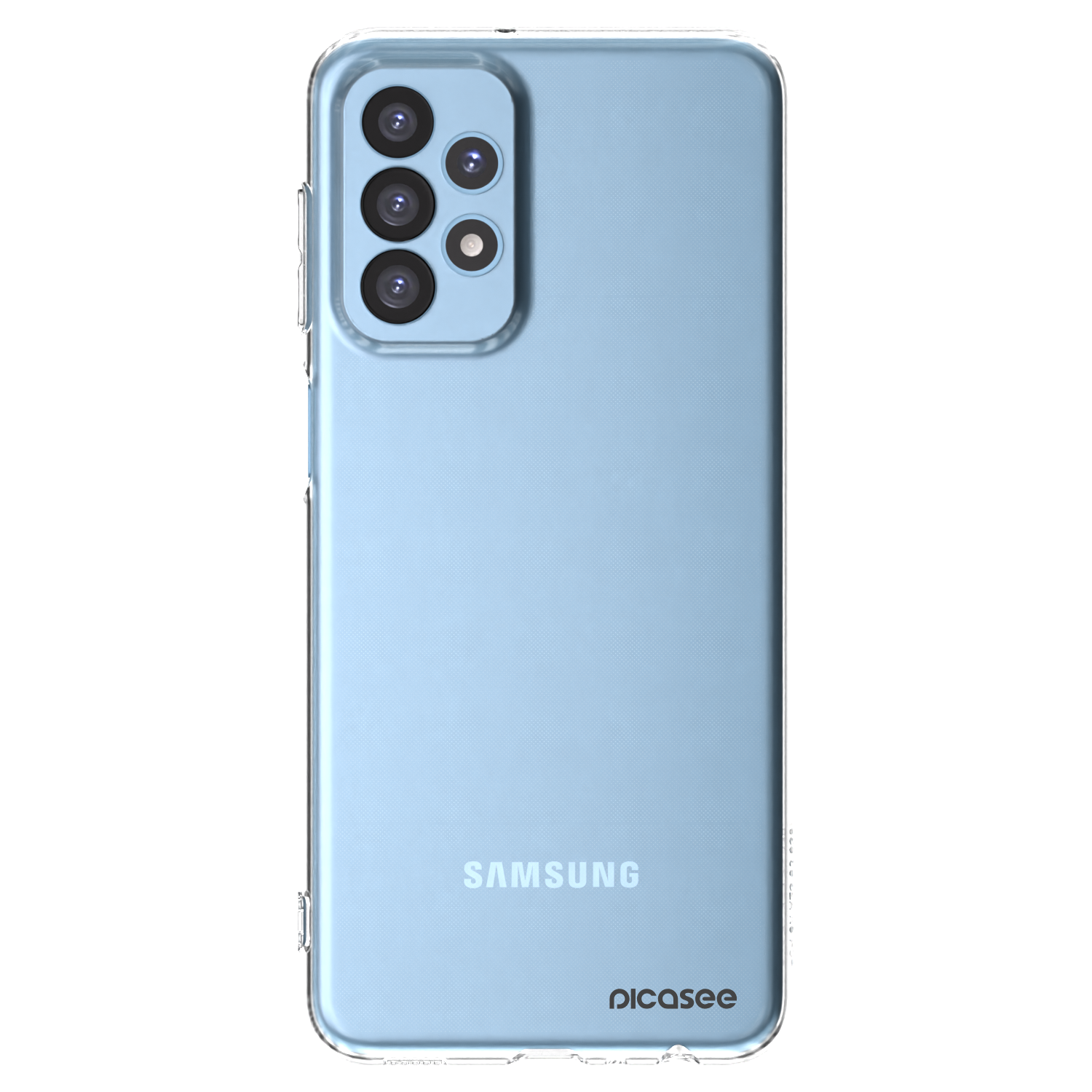 Picasee silikonowe przeźroczyste etui na Samsung Galaxy A23 A235F 4G - Clear