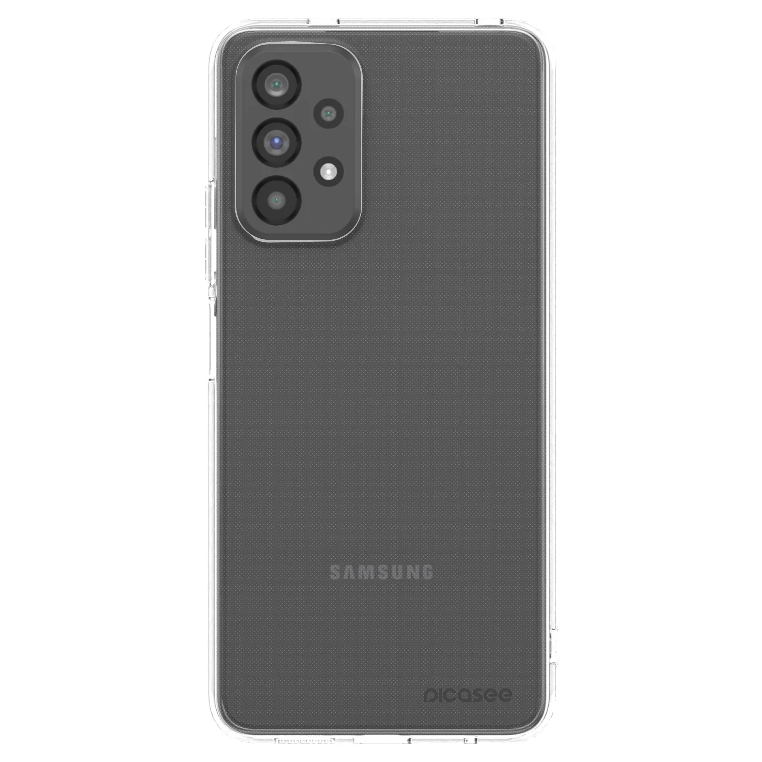 Picasee silikonowe przeźroczyste etui na Samsung Galaxy A73 5G - Clear