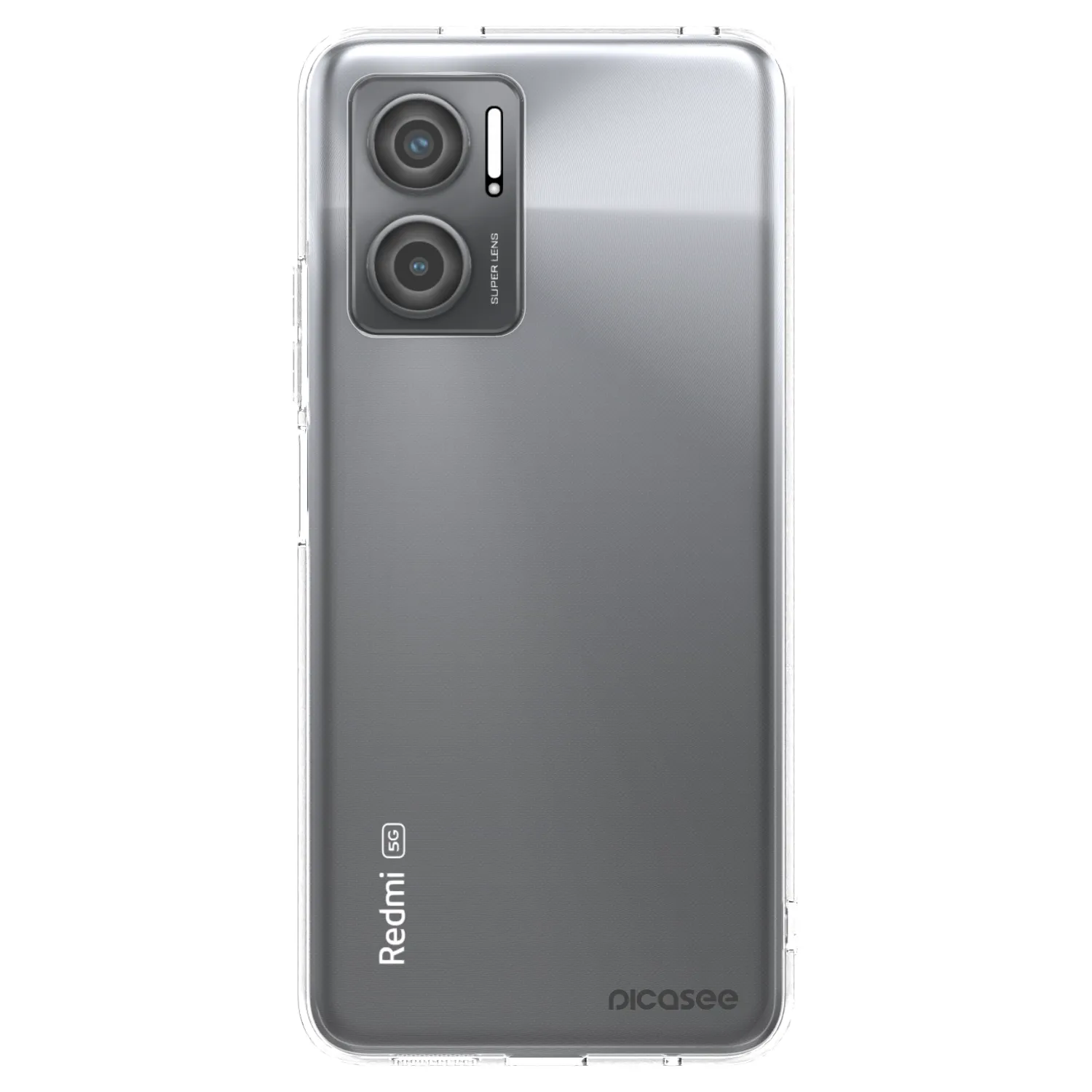 Picasee silikonowe przeźroczyste etui na Xiaomi Redmi 10 5G - Clear