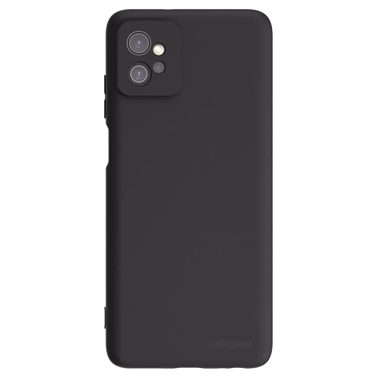Picasee silikonowe czarne etui na Motorola Moto G32 - Clear