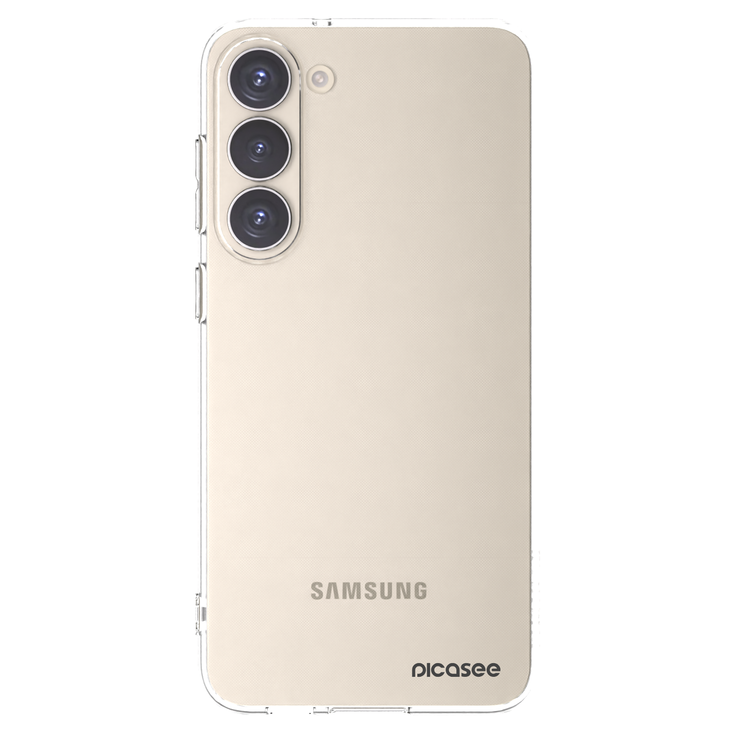 Picasee silikonowe przeźroczyste etui na Samsung Galaxy S23+ 5G - Clear