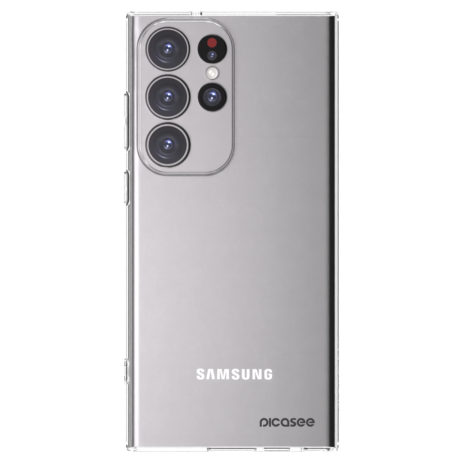 Picasee silikonowe przeźroczyste etui na Samsung Galaxy S23 Ultra 5G - Clear