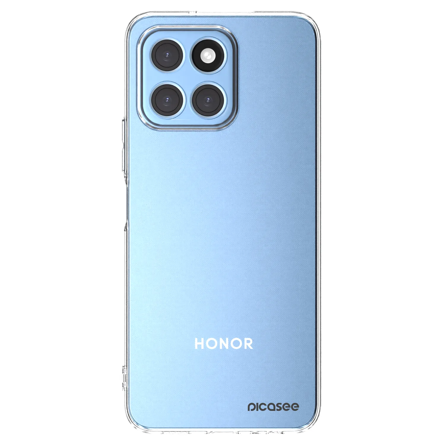 Picasee silikonowe przeźroczyste etui na Honor X6 - Clear
