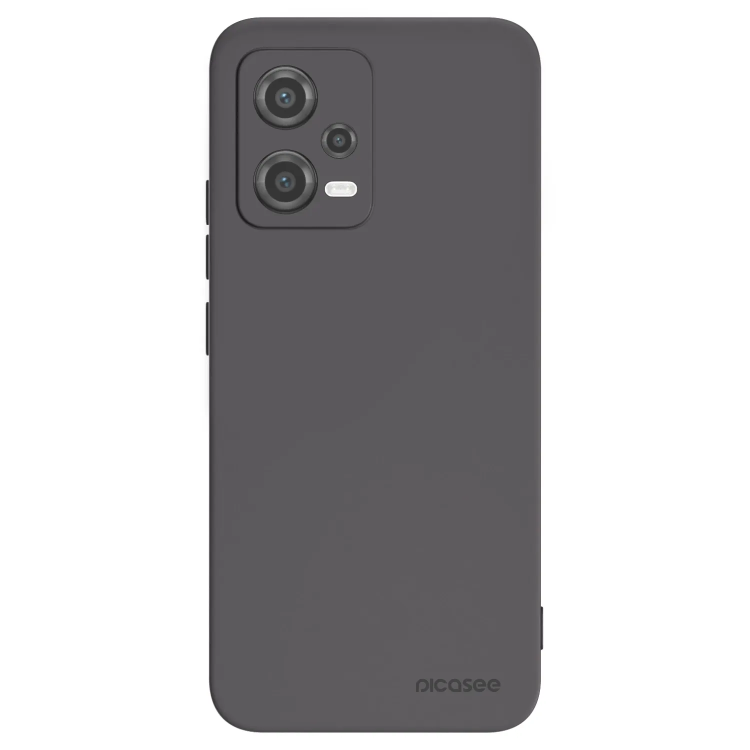Picasee silikonowe czarne etui na Xiaomi Poco X5 - Clear