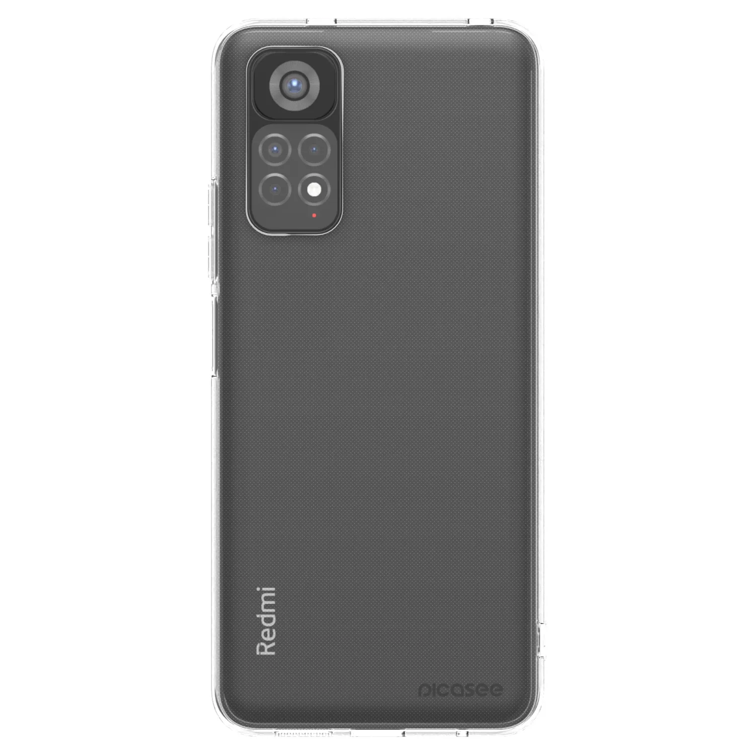 Picasee silikonowe przeźroczyste etui na Xiaomi Redmi Note 11S 5G - Clear