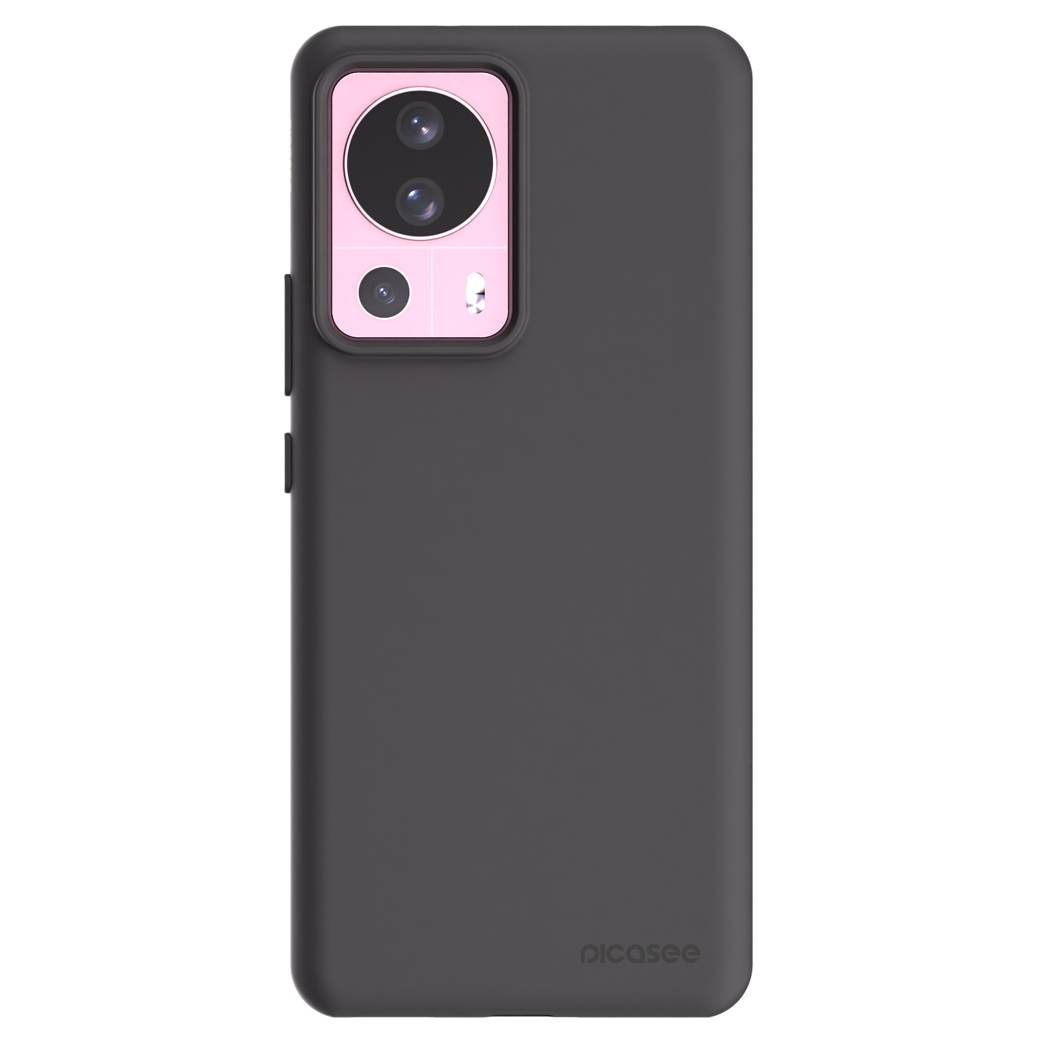 Picasee silikonowe czarne etui na Xiaomi 13 Lite - Clear