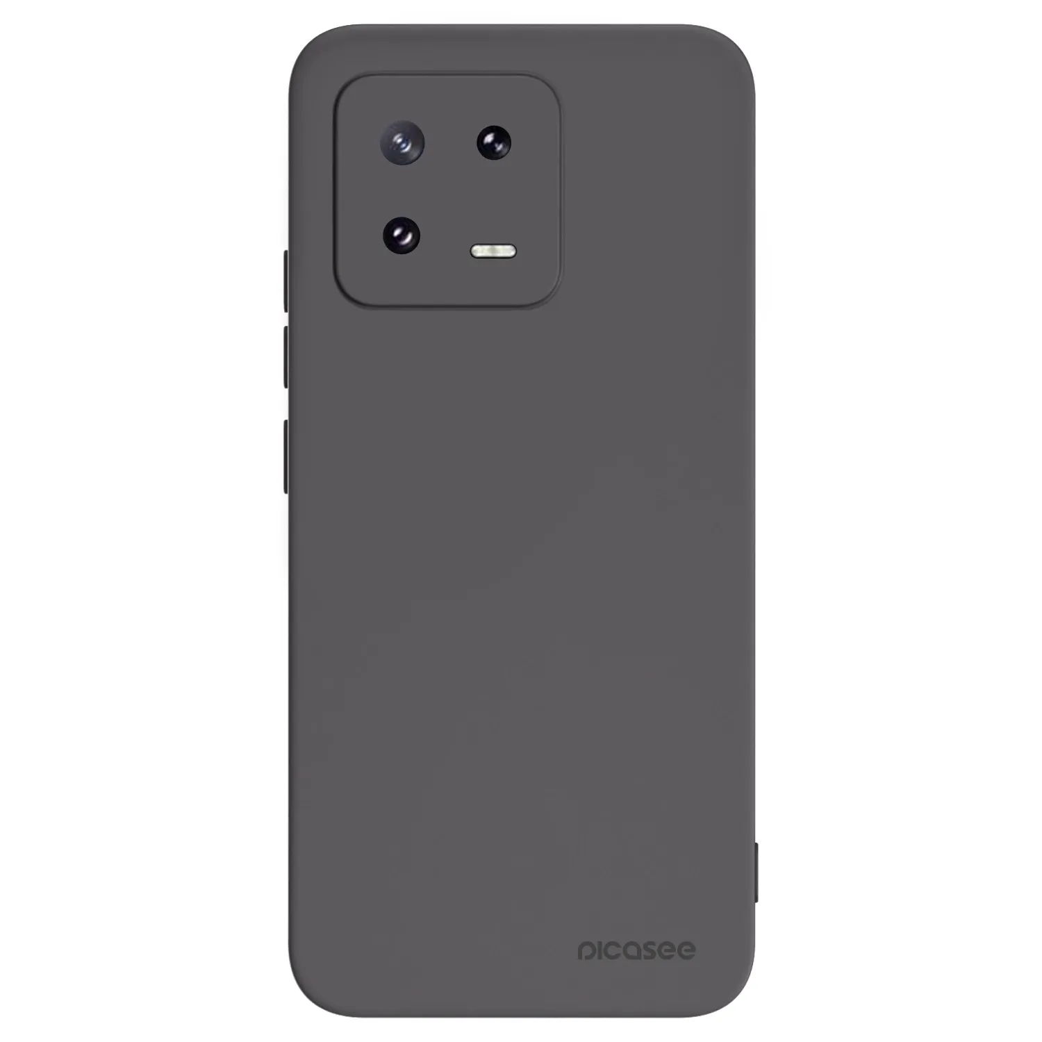 Picasee silikonowe czarne etui na Xiaomi 13 Pro - Clear