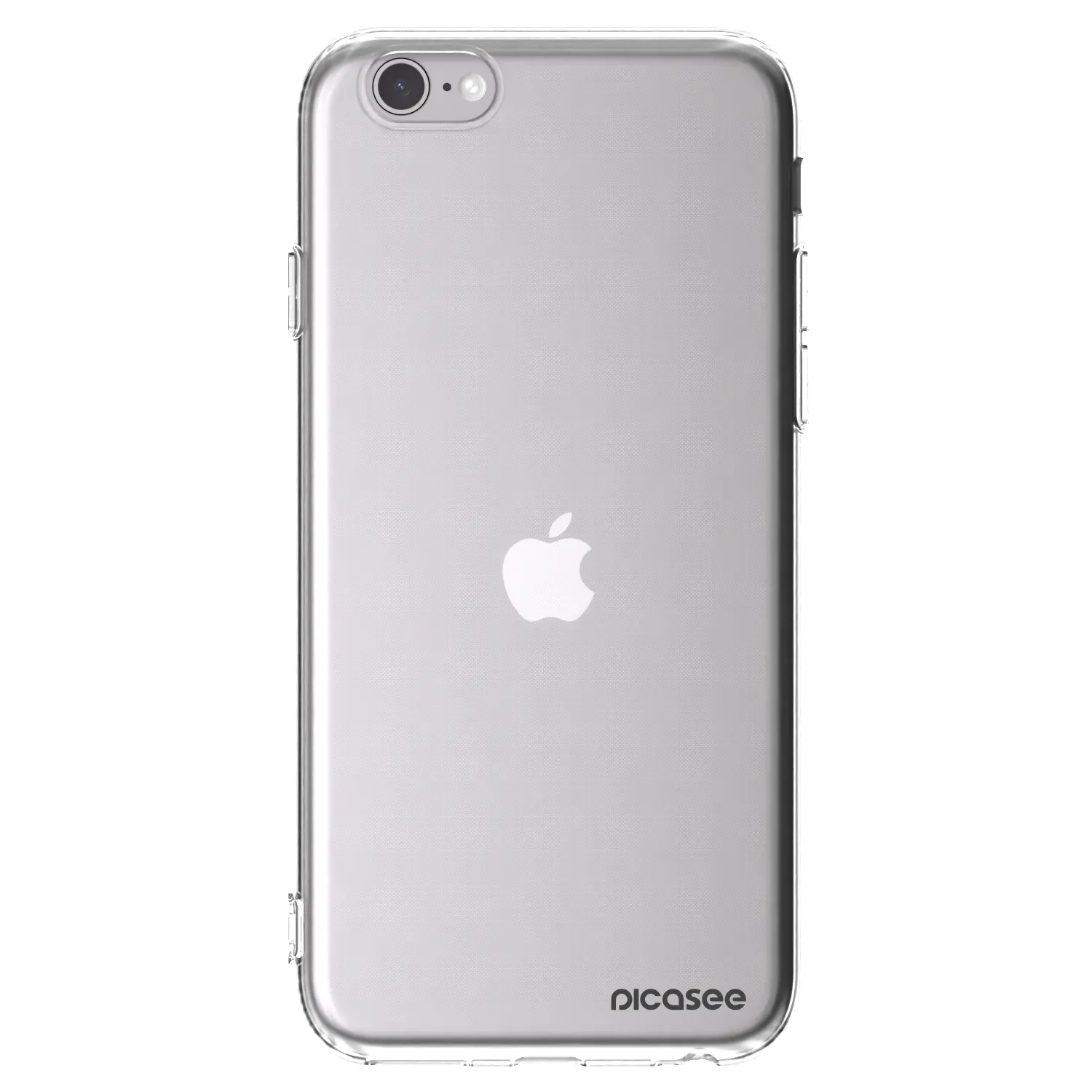 Picasee silikonowe przeźroczyste etui na Apple iPhone 6/6S - Clear