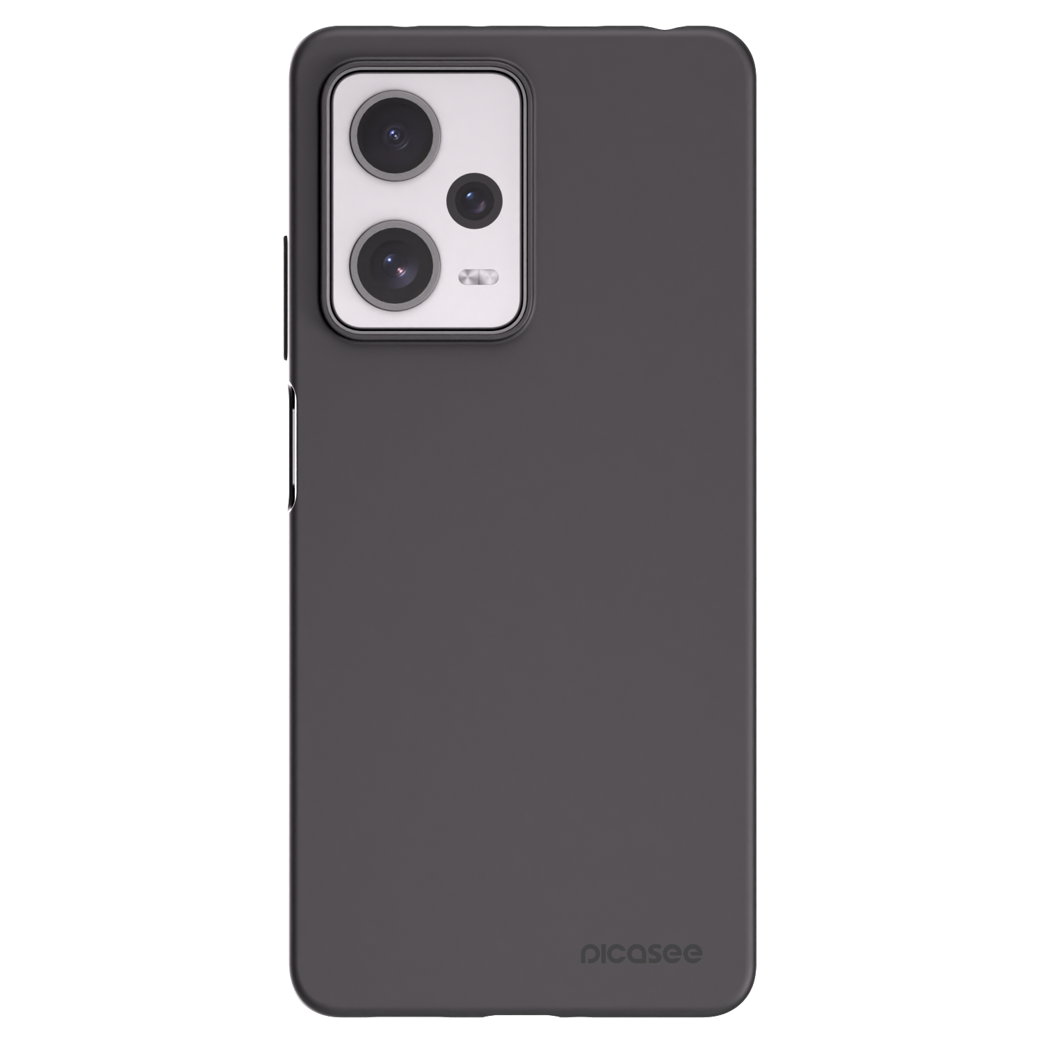 Picasee silikonowe czarne etui na Xiaomi Redmi Note 12 Pro+ 5G - Clear