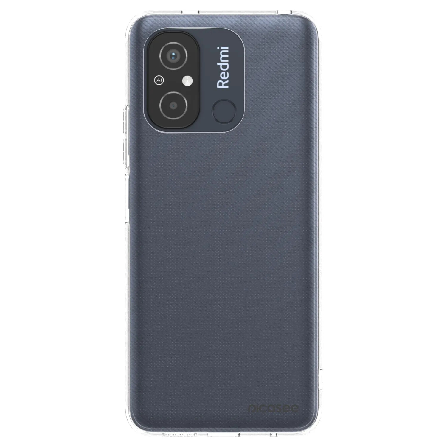 Picasee silikonowe przeźroczyste etui na Xiaomi Redmi 12C - Clear
