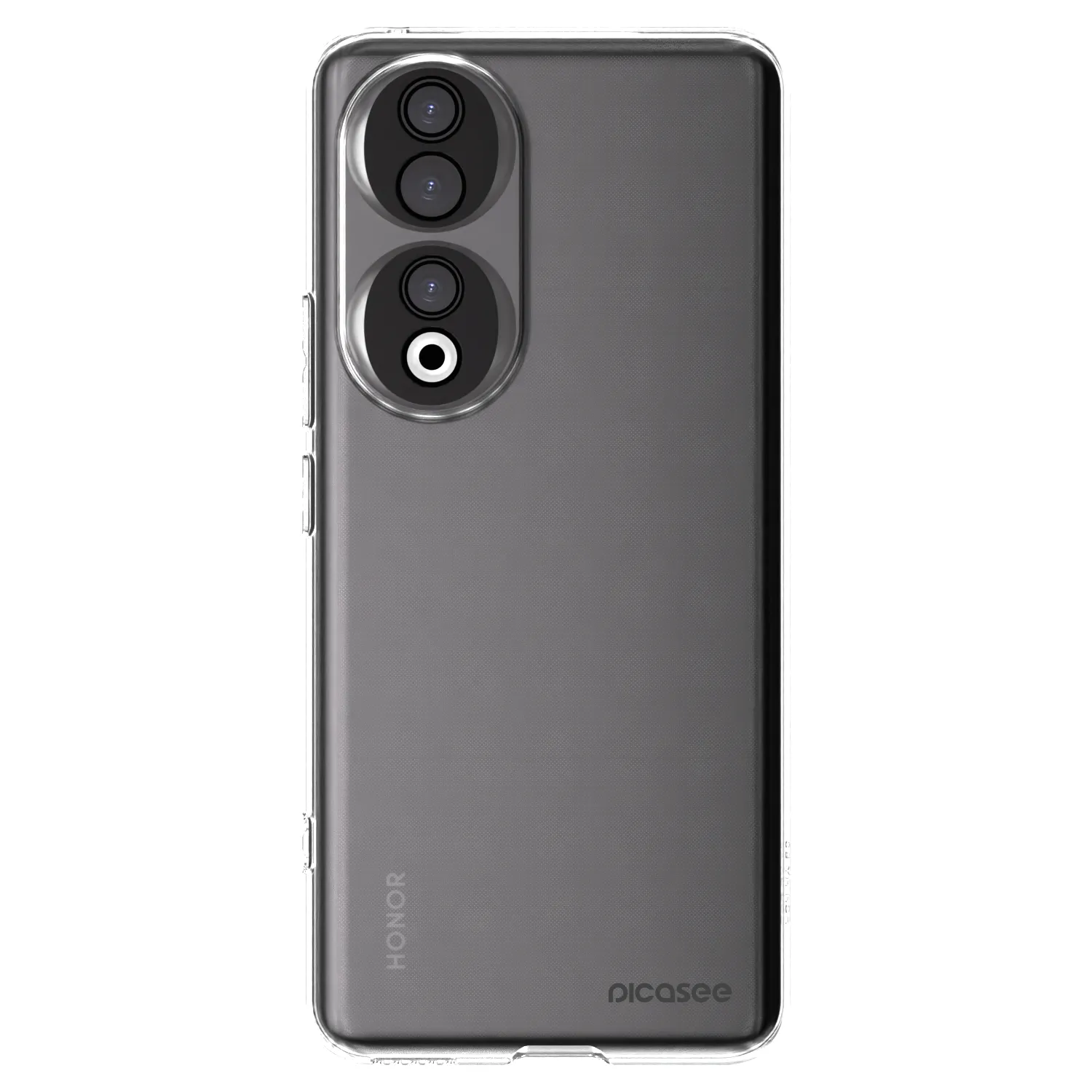 Picasee silikonowe przeźroczyste etui na Honor 90 5G - Clear