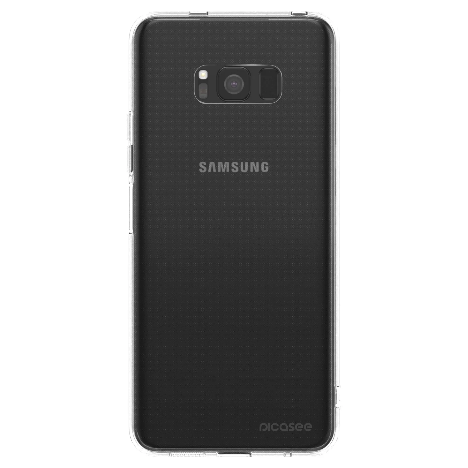 Picasee silikonowe przeźroczyste etui na Samsung Galaxy S8 G950F - Clear
