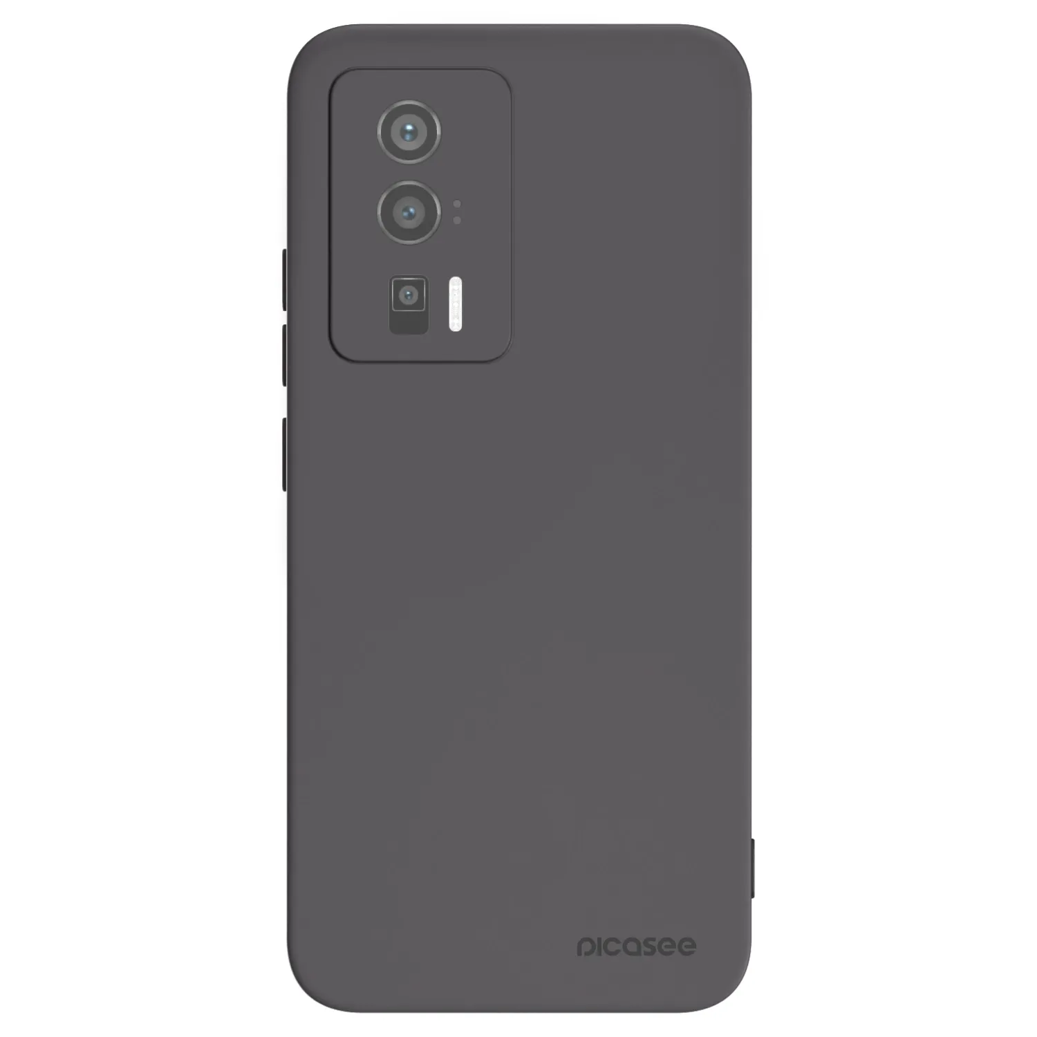 Picasee silikonowe czarne etui na Xiaomi Poco F5 Pro 5G - Clear