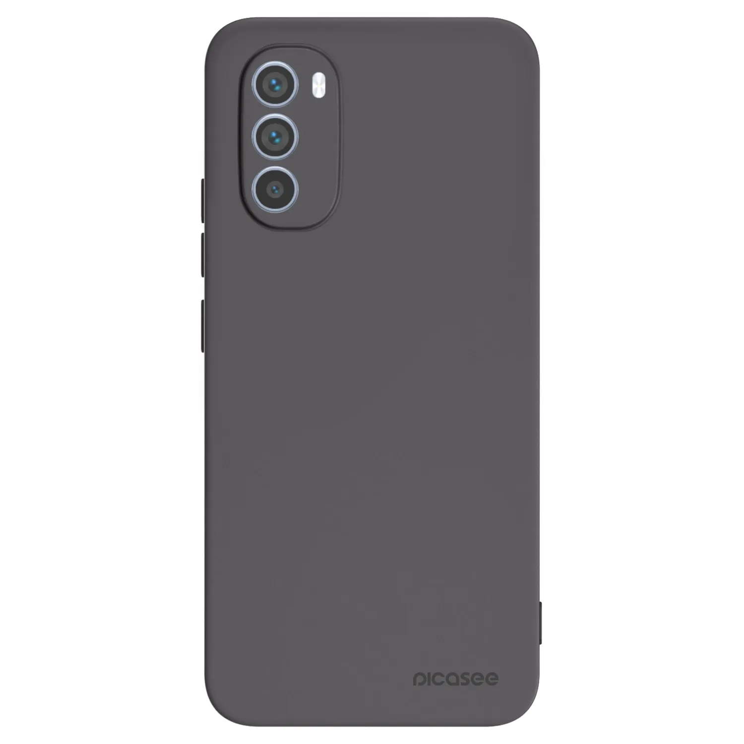 Picasee silikonowe czarne etui na Motorola Moto G62 - Clear