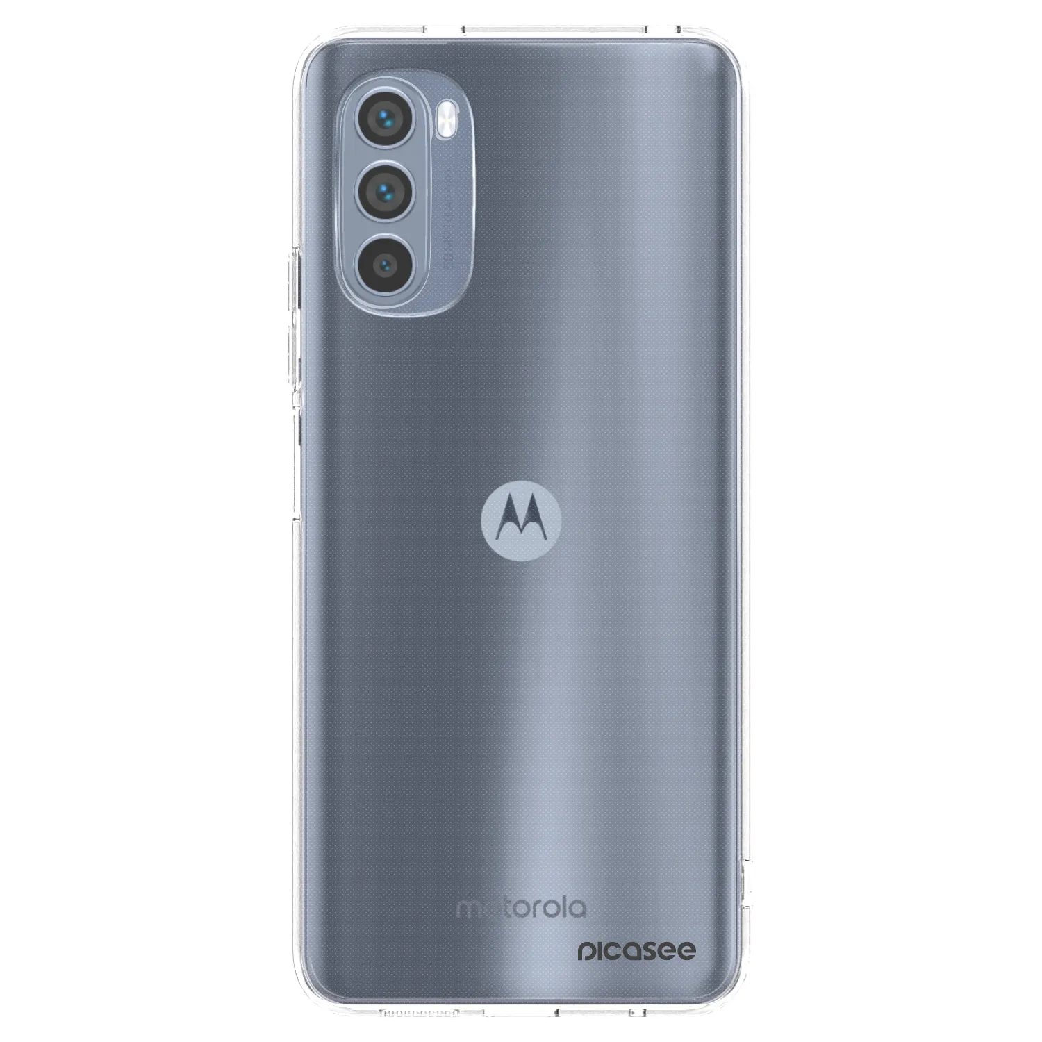 Picasee silikonowe przeźroczyste etui na Motorola Moto G62 - Clear