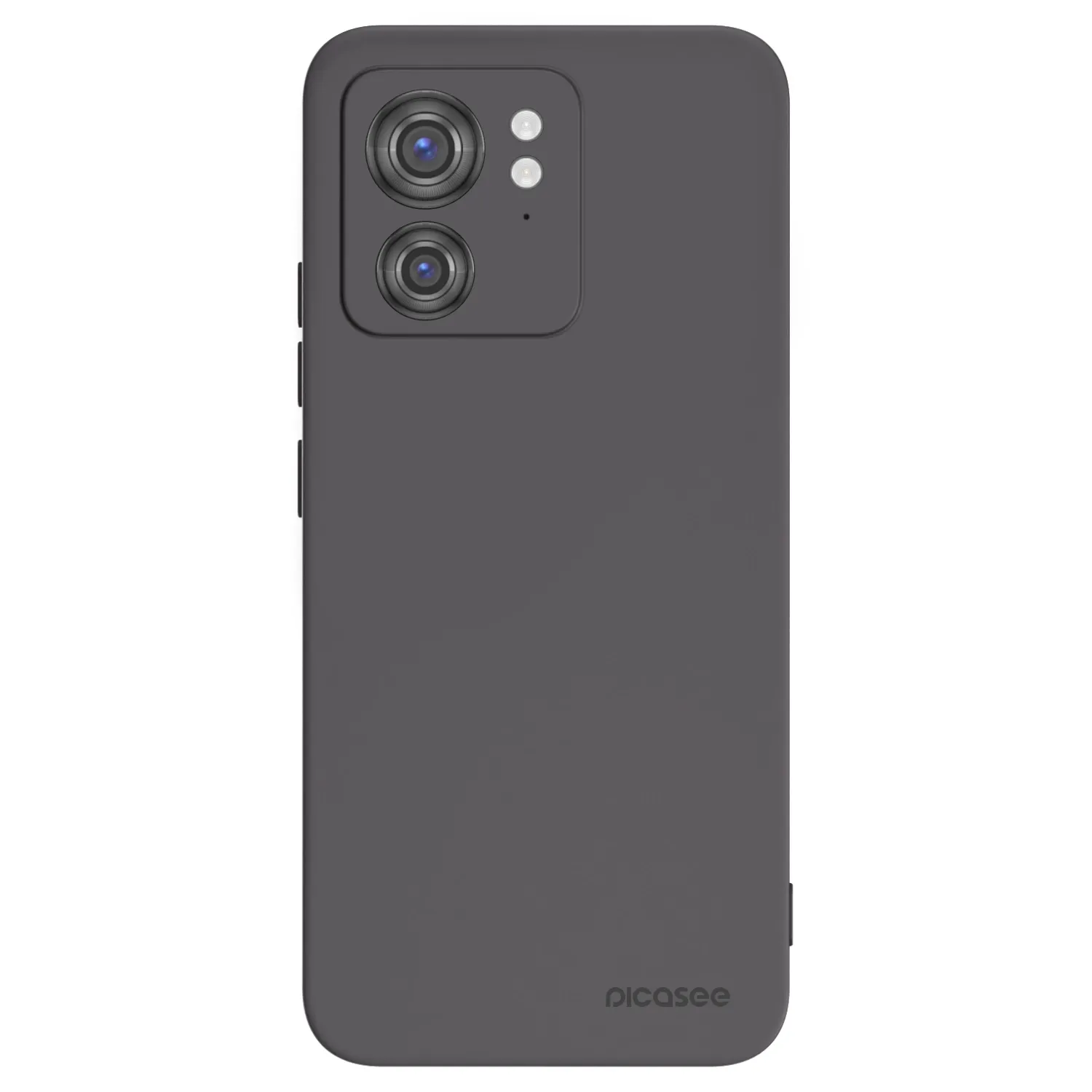 Picasee silikonowe czarne etui na Motorola Edge 40 - Clear