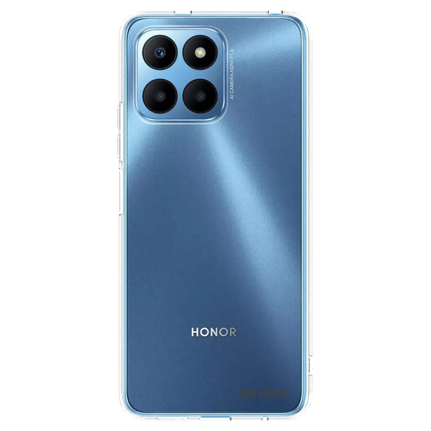 Picasee silikonowe przeźroczyste etui na Honor 70 Lite - Clear