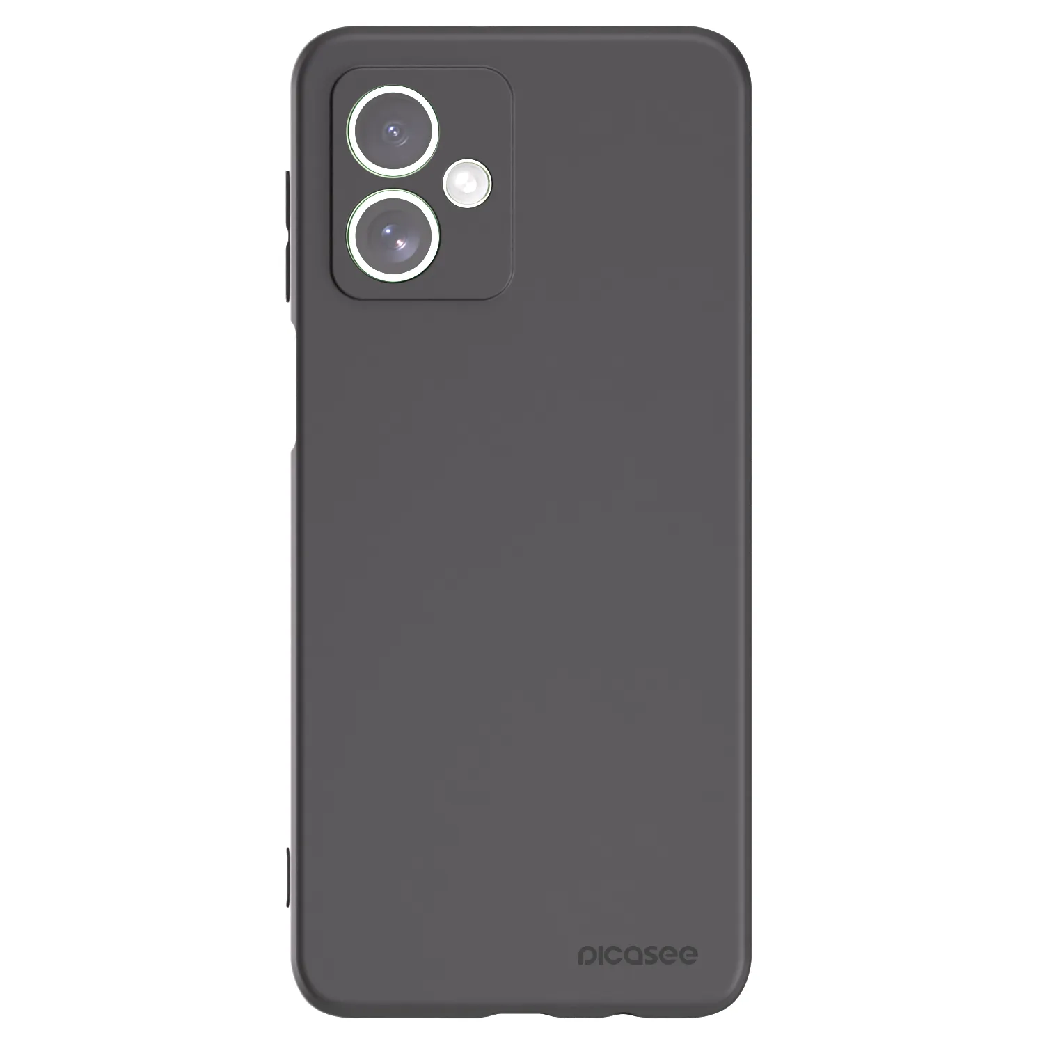 Picasee silikonowe czarne etui na Motorola Moto G54 5G - Clear