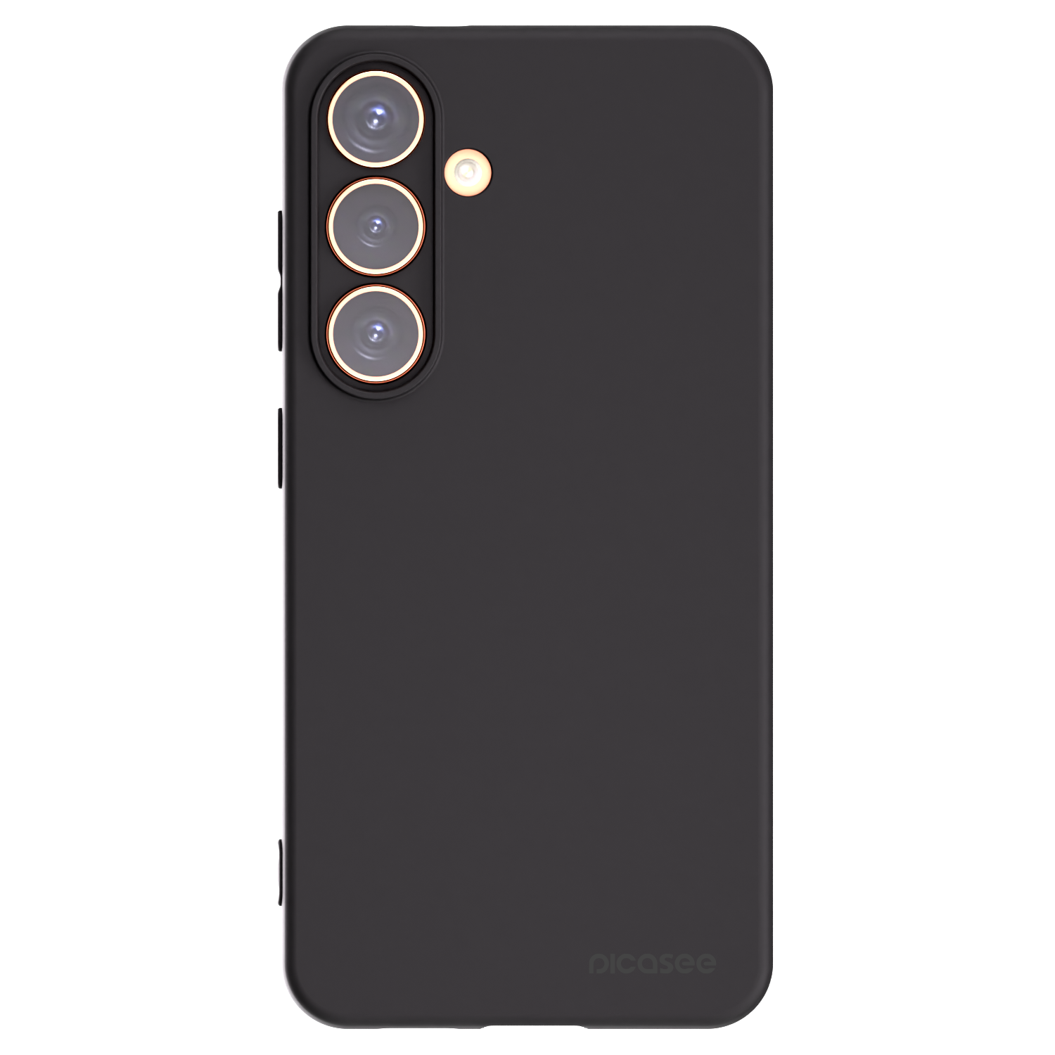 Picasee silikonowe czarne etui na Samsung Galaxy S24 S921B 5G - Clear