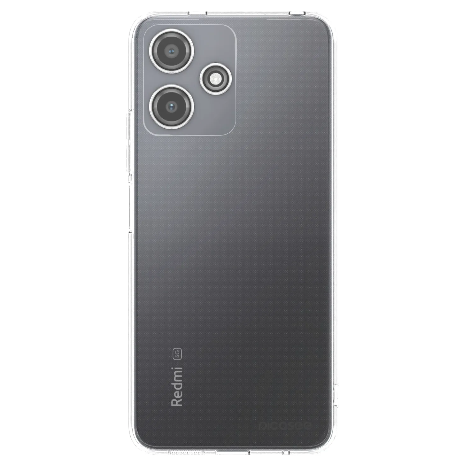 Picasee silikonowe przeźroczyste etui na Xiaomi Redmi 12 5G - Clear