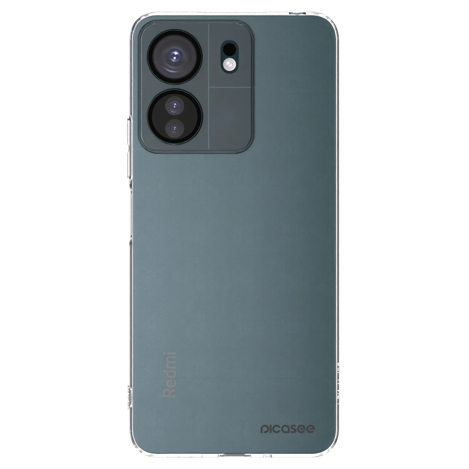 Picasee silikonowe przeźroczyste etui na Xiaomi Redmi 13C 4G - Clear