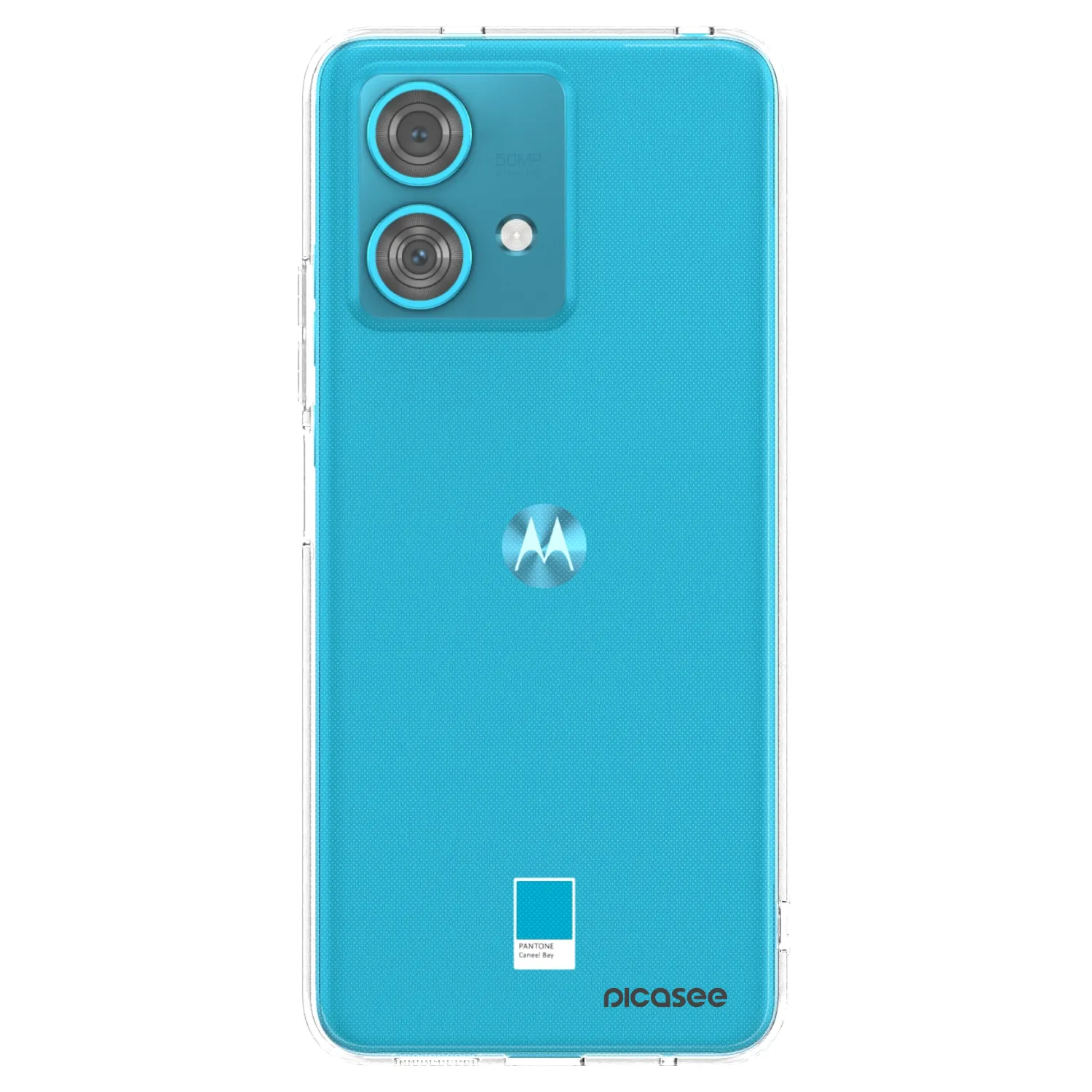 Picasee silikonowe przeźroczyste etui na Motorola Edge 40 Neo - Clear