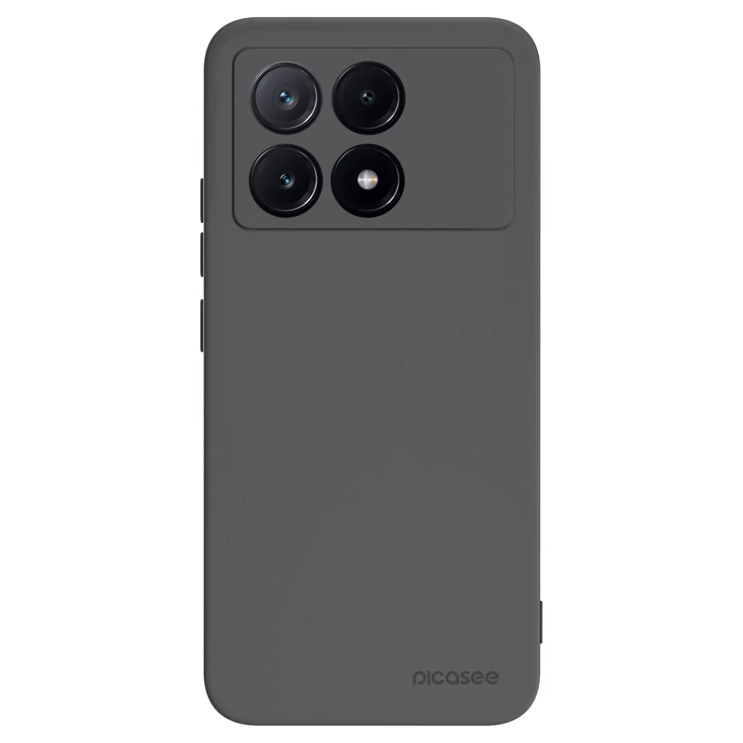Picasee silikonowe czarne etui na Xiaomi Poco X6 Pro - Clear