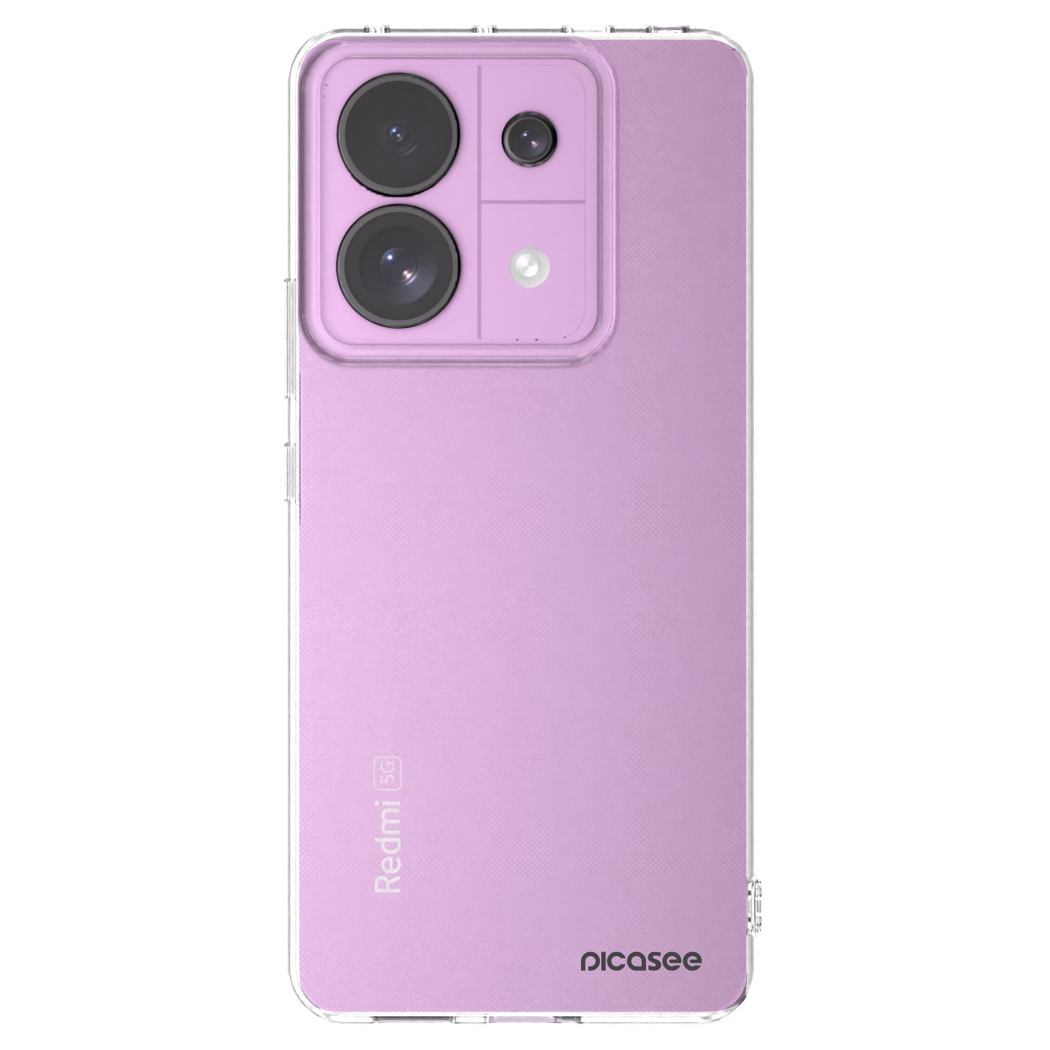 Picasee silikonowe przeźroczyste etui na Xiaomi Redmi Note 13 Pro 5G - Clear