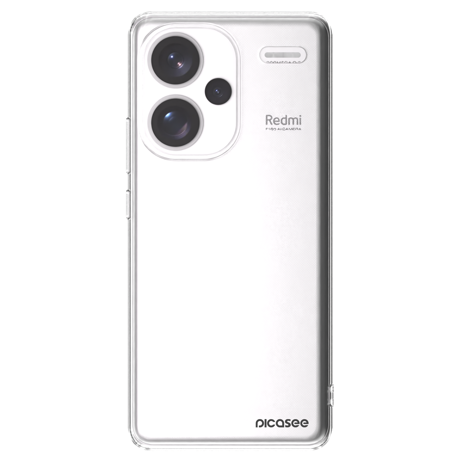 Picasee silikonowe przeźroczyste etui na Xiaomi Redmi Note 13 Pro+ 5G - Clear
