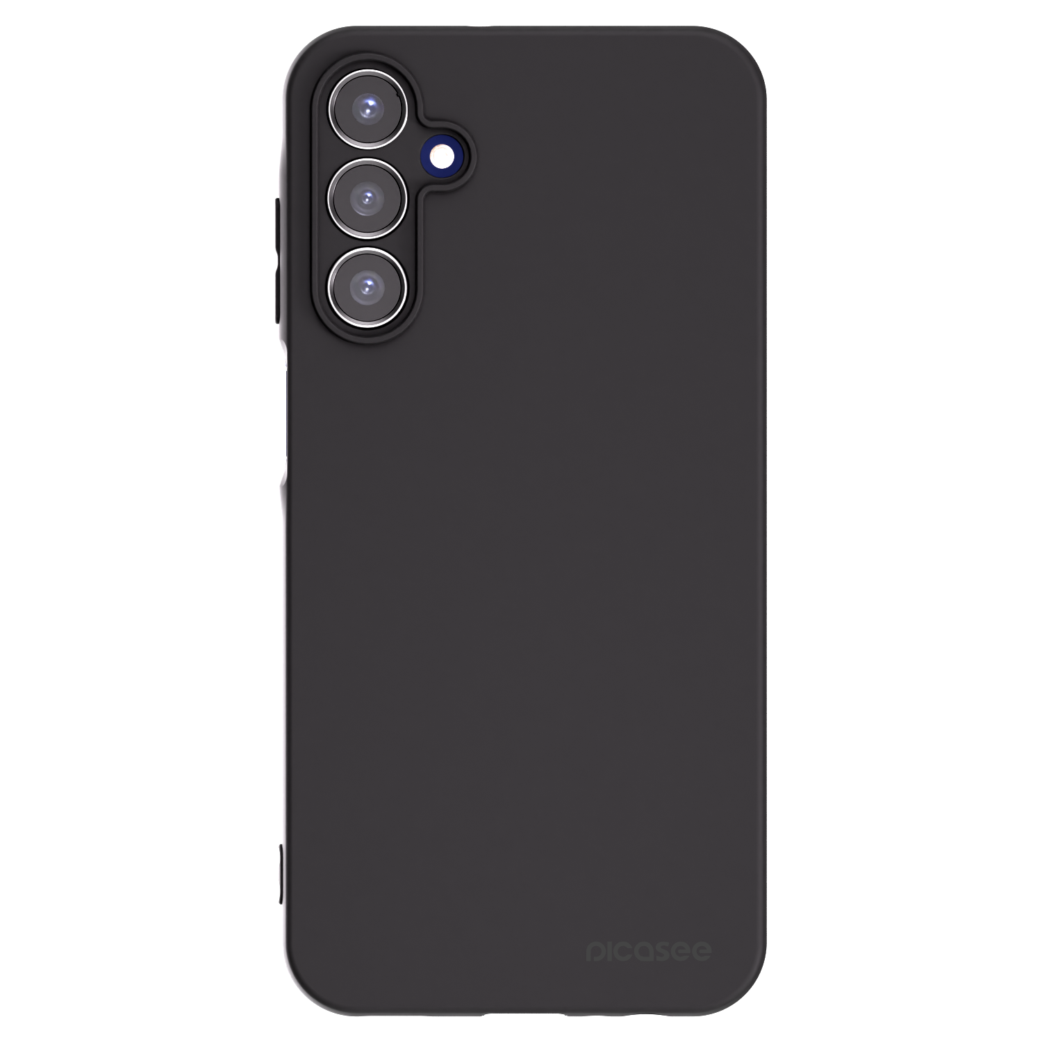 Picasee silikonowe czarne etui na Samsung Galaxy A15 A156B 5G - Clear