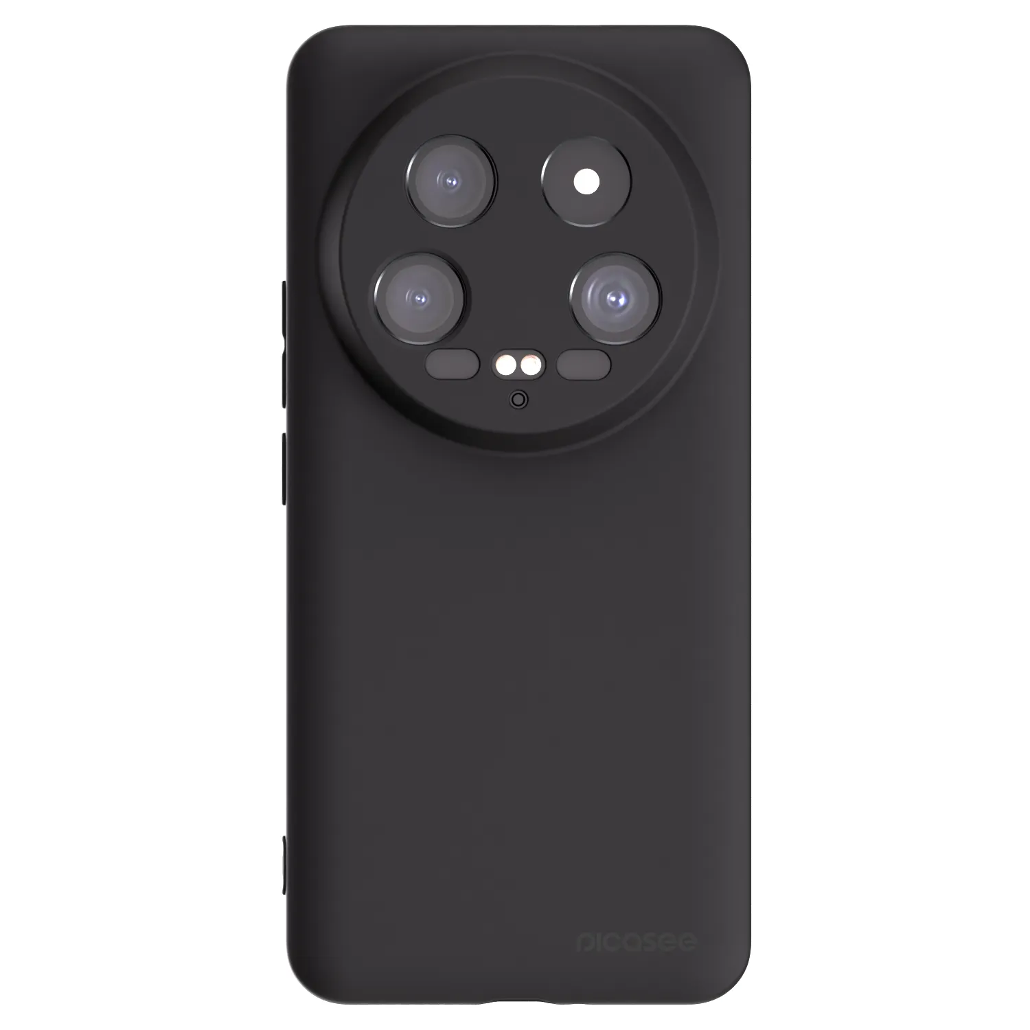 Picasee silikonowe czarne etui na Xiaomi 14 Ultra - Clear