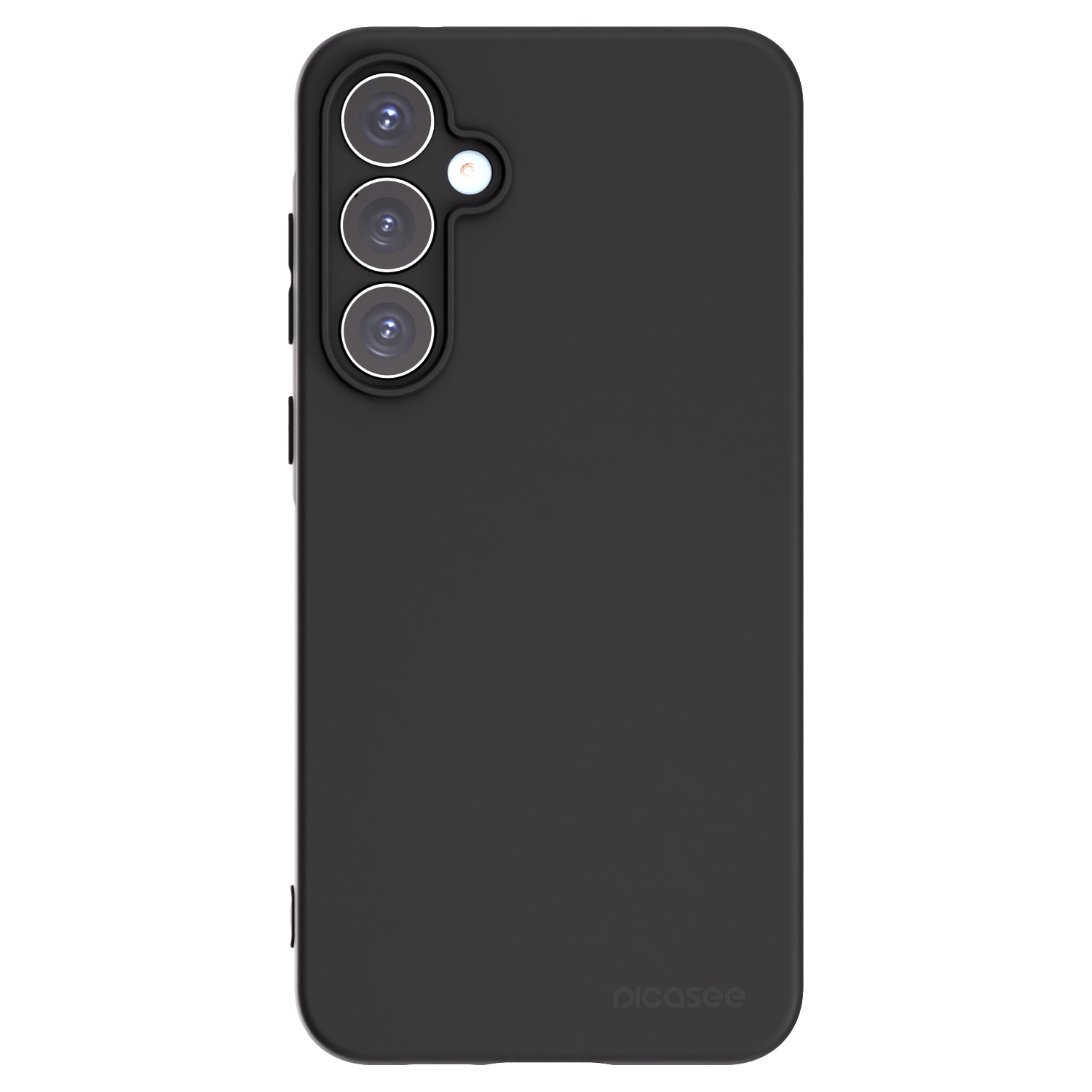 Picasee silikonowe czarne etui na Samsung Galaxy A55 5G A556B - Clear