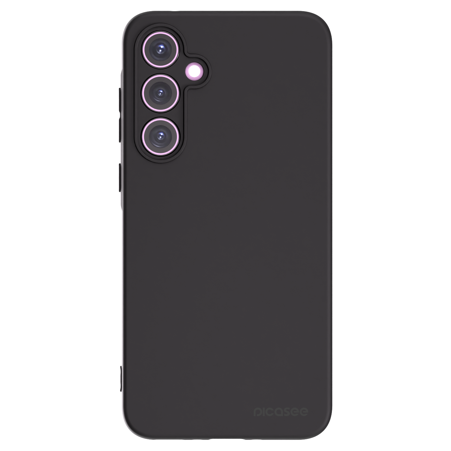 Picasee silikonowe czarne etui na Samsung Galaxy A35 5G A356B - Clear