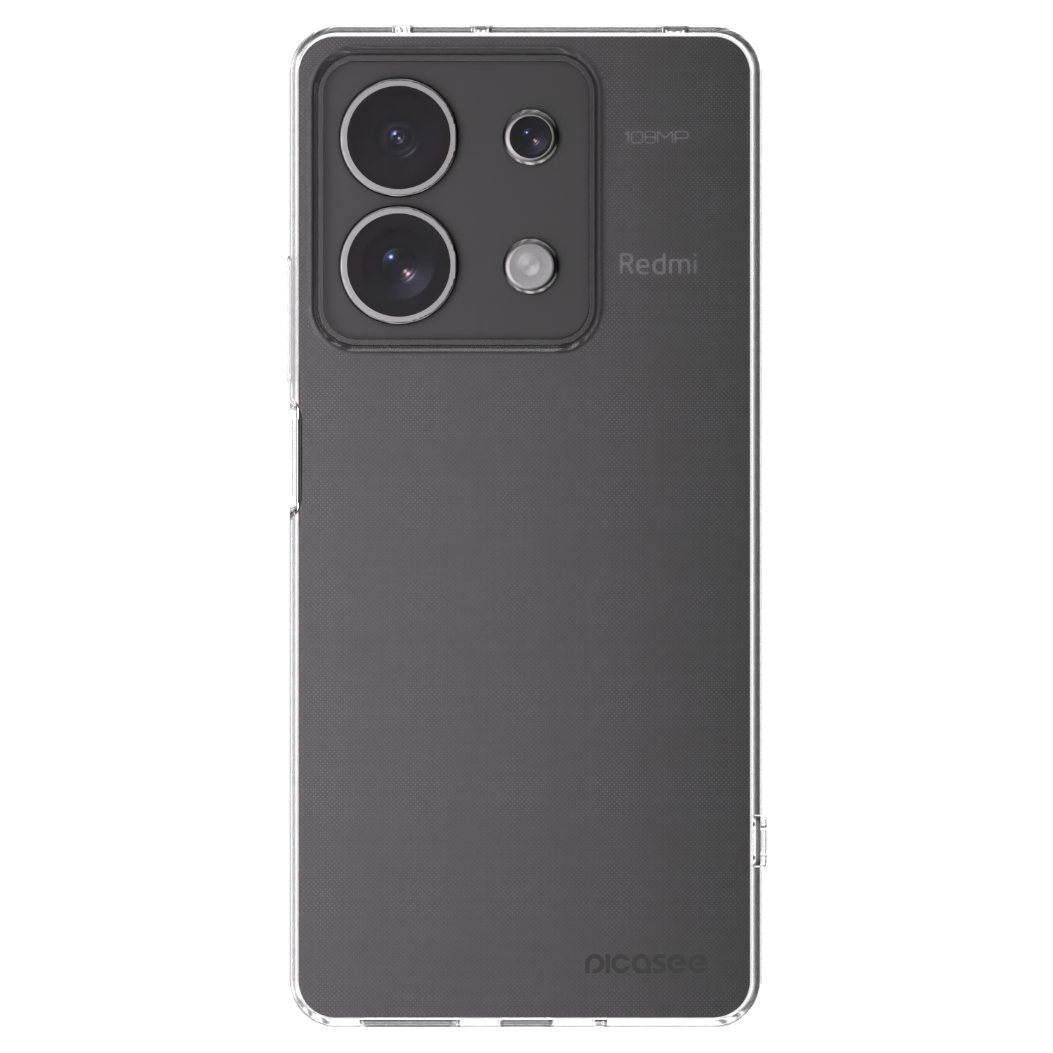 Picasee silikonowe przeźroczyste etui na Xiaomi Redmi Note 13 4G - Clear