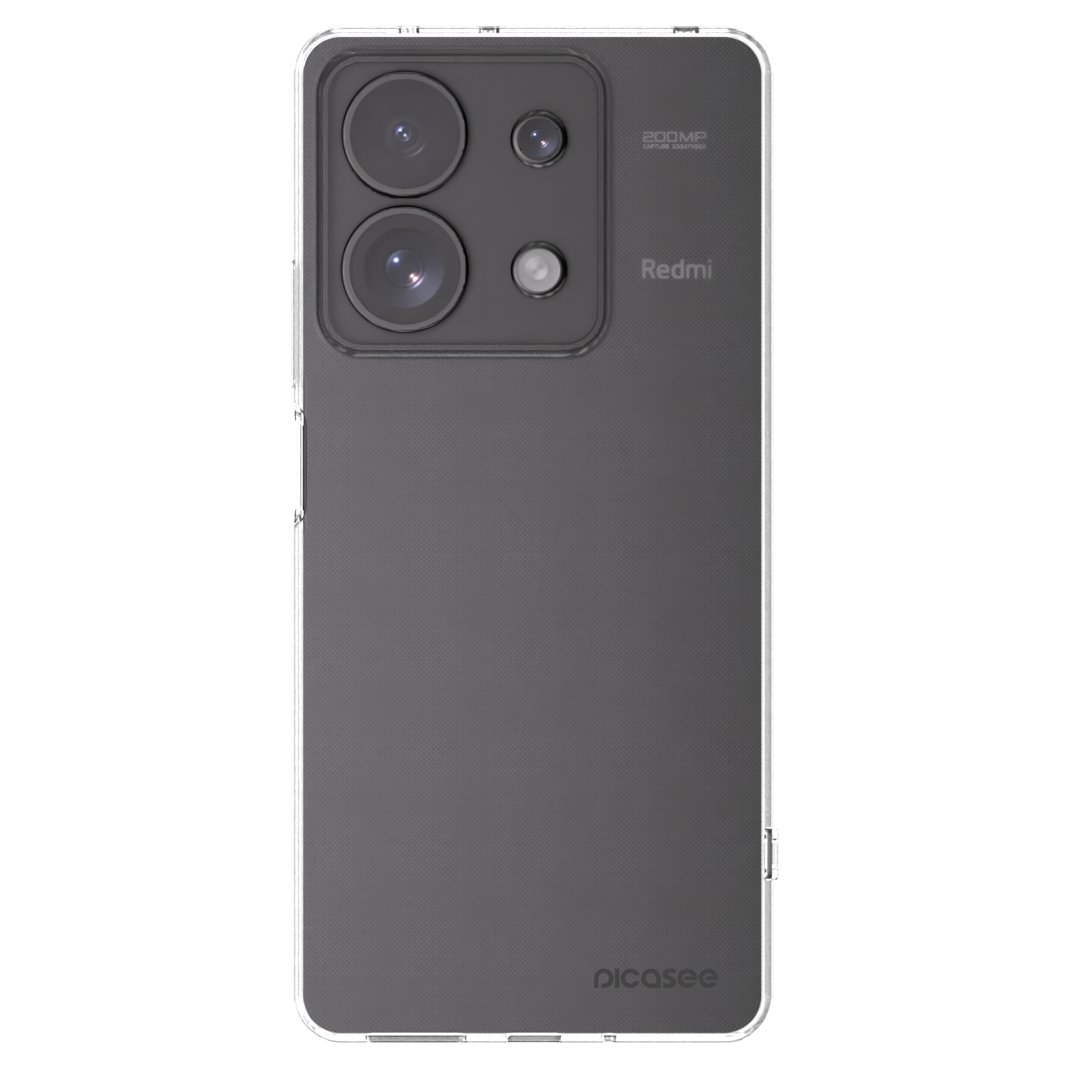 Picasee silikonowe przeźroczyste etui na Xiaomi Redmi Note 13 Pro 4G - Clear