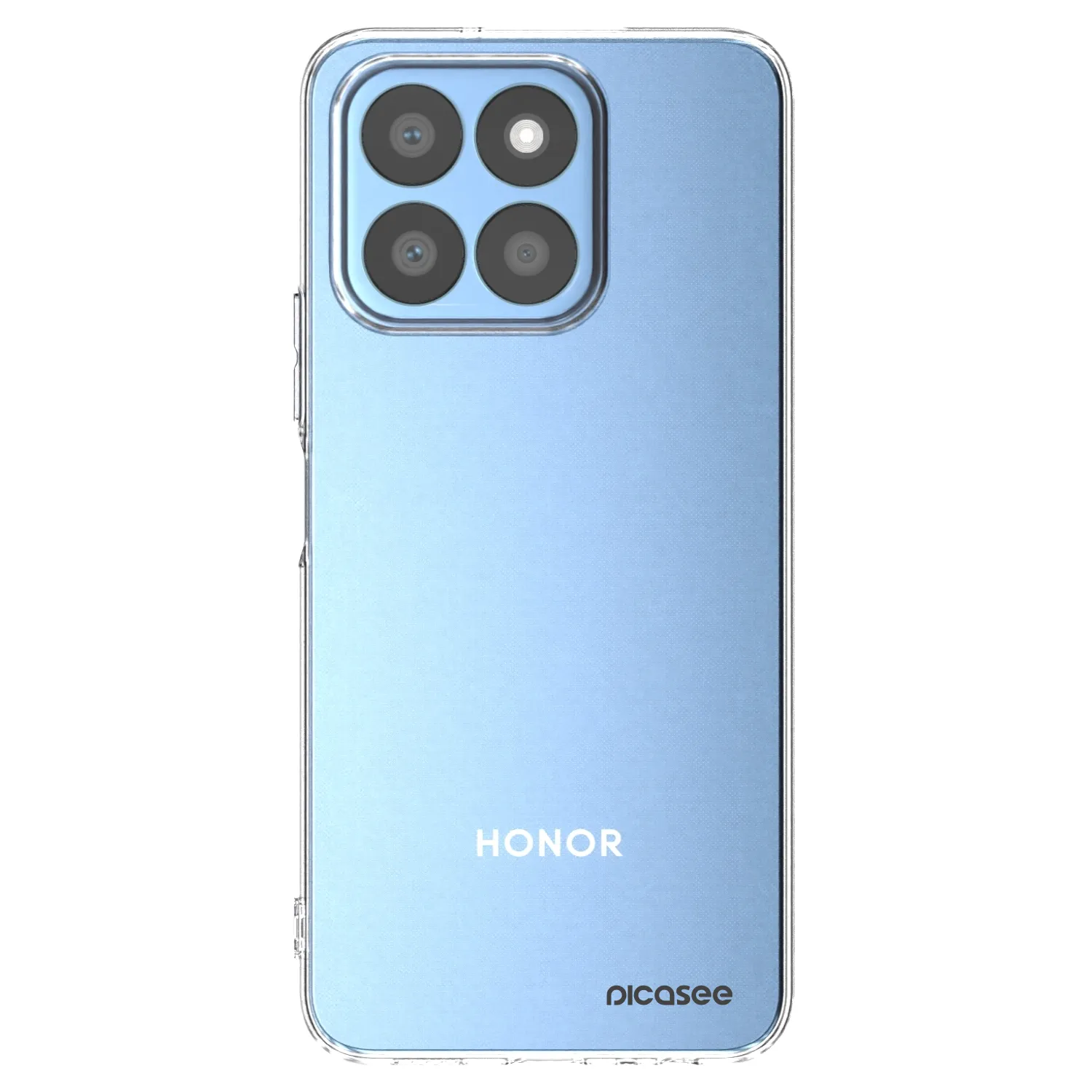 Picasee silikonowe przeźroczyste etui na Honor X8b - Clear