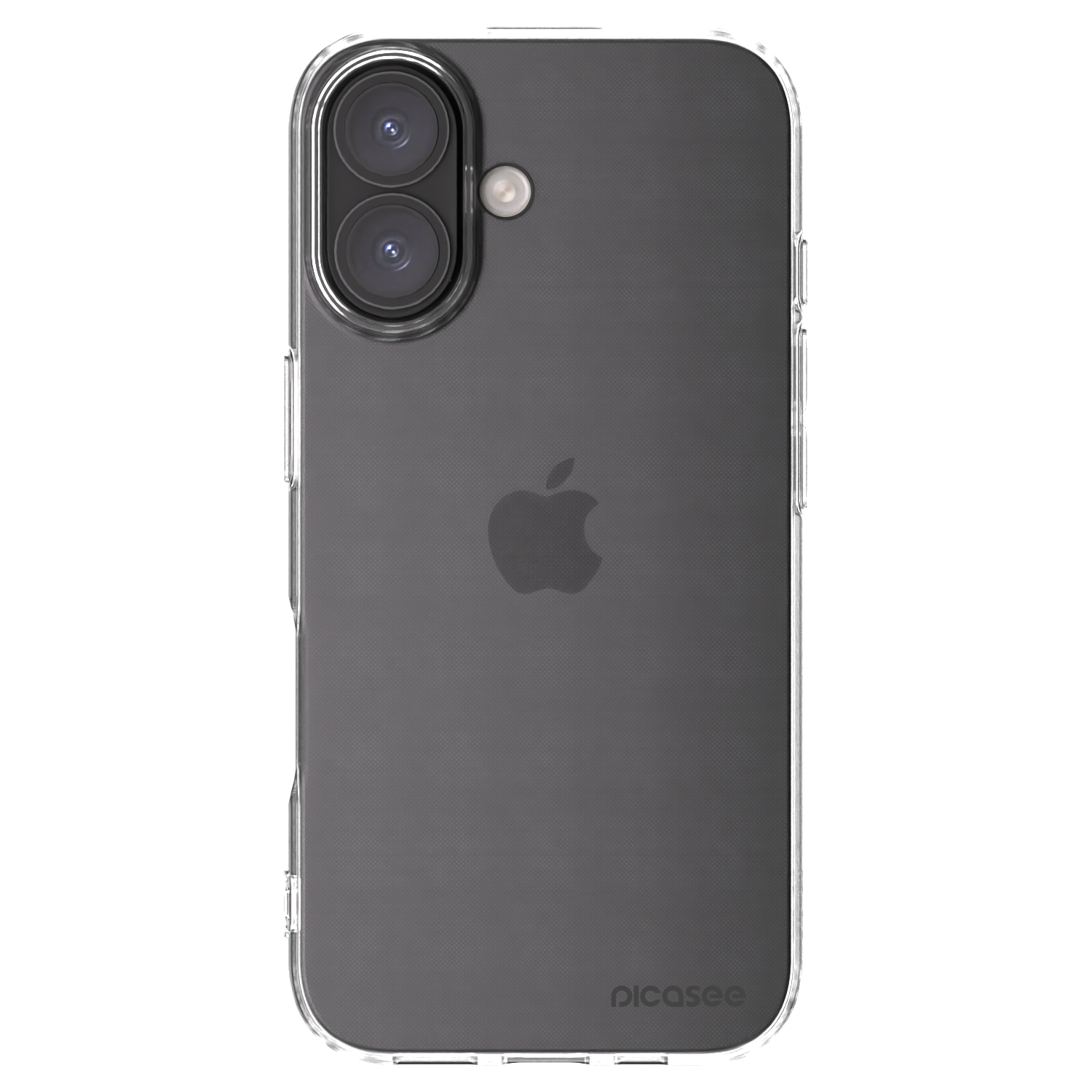 Picasee silikonowe przeźroczyste etui na Apple iPhone 16 - Clear