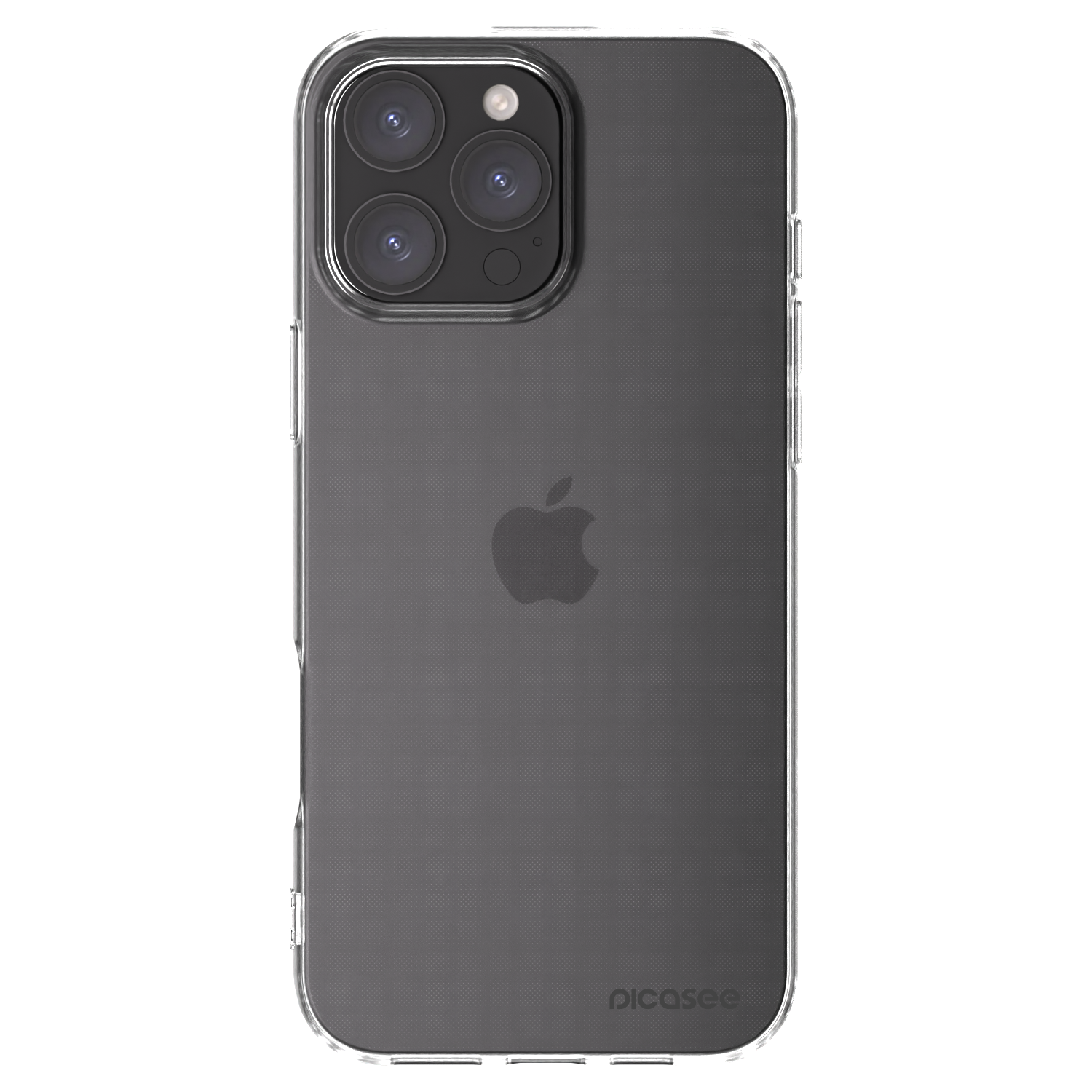 Picasee silikonowe przeźroczyste etui na Apple iPhone 16 Pro Max - Clear