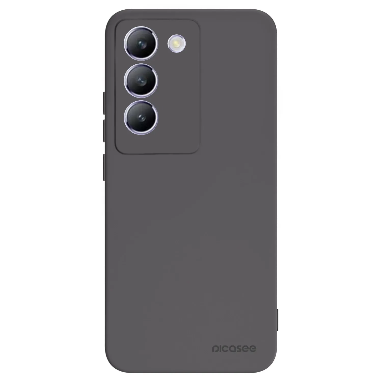 Picasee silikonowe czarne etui na Vivo V40 SE 5G - Clear