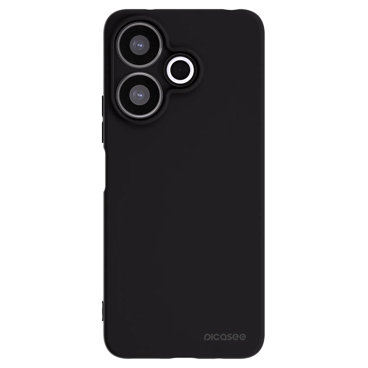 Picasee silikonowe czarne etui na Xiaomi Redmi 13 4G - Clear