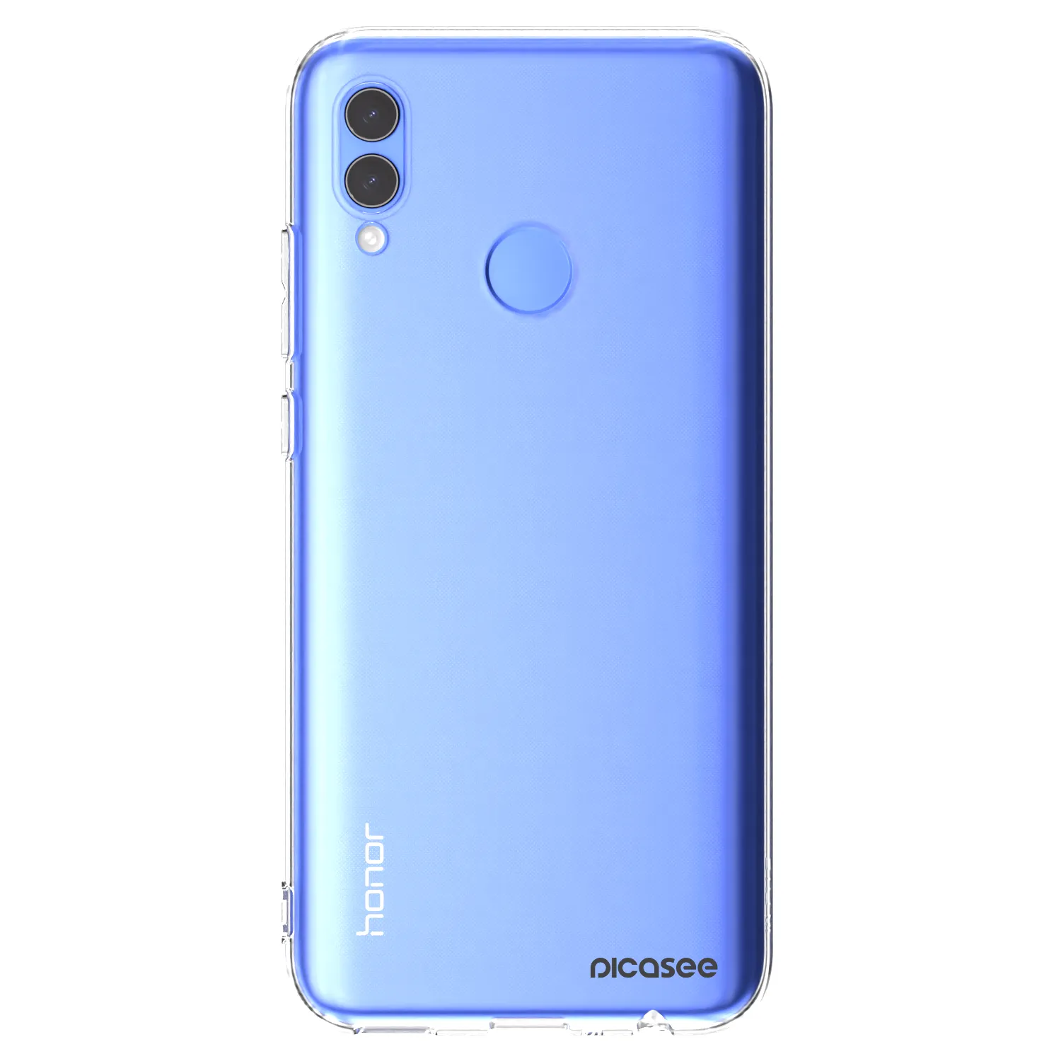 Picasee silikonowe przeźroczyste etui na Honor 10 Lite - Clear