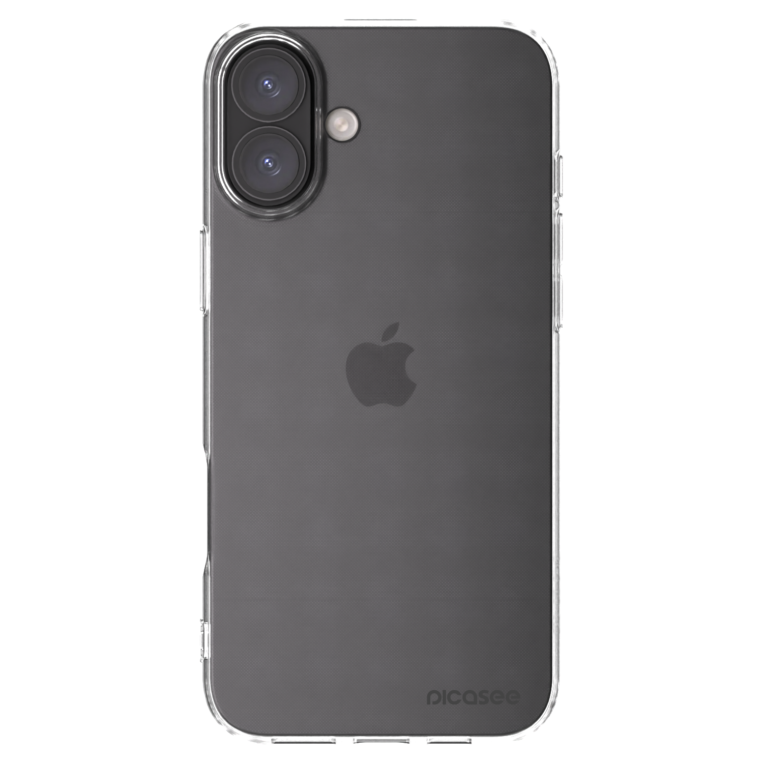 Picasee silikonowe przeźroczyste etui na Apple iPhone 16 Plus - Clear