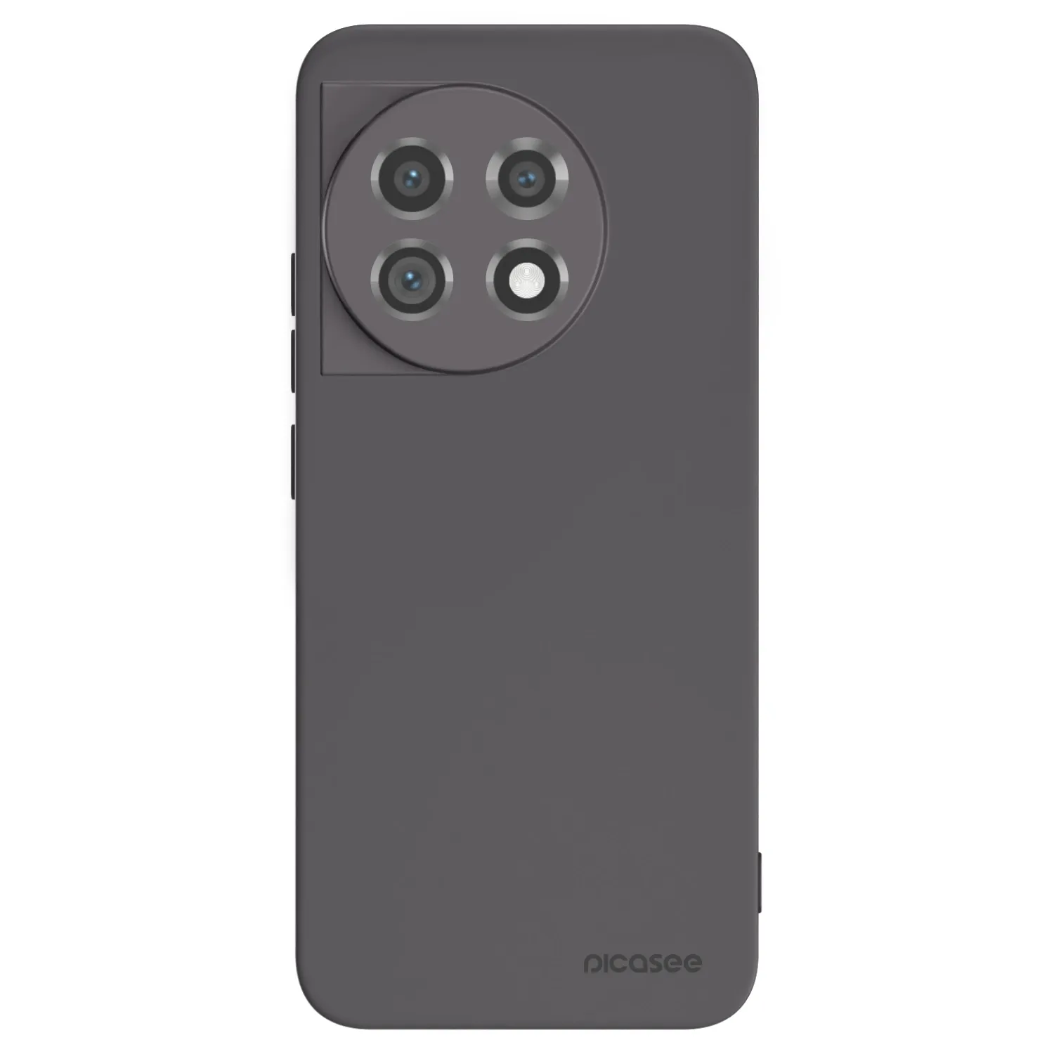 Picasee silikonowe czarne etui na OnePlus 11 5G - Clear