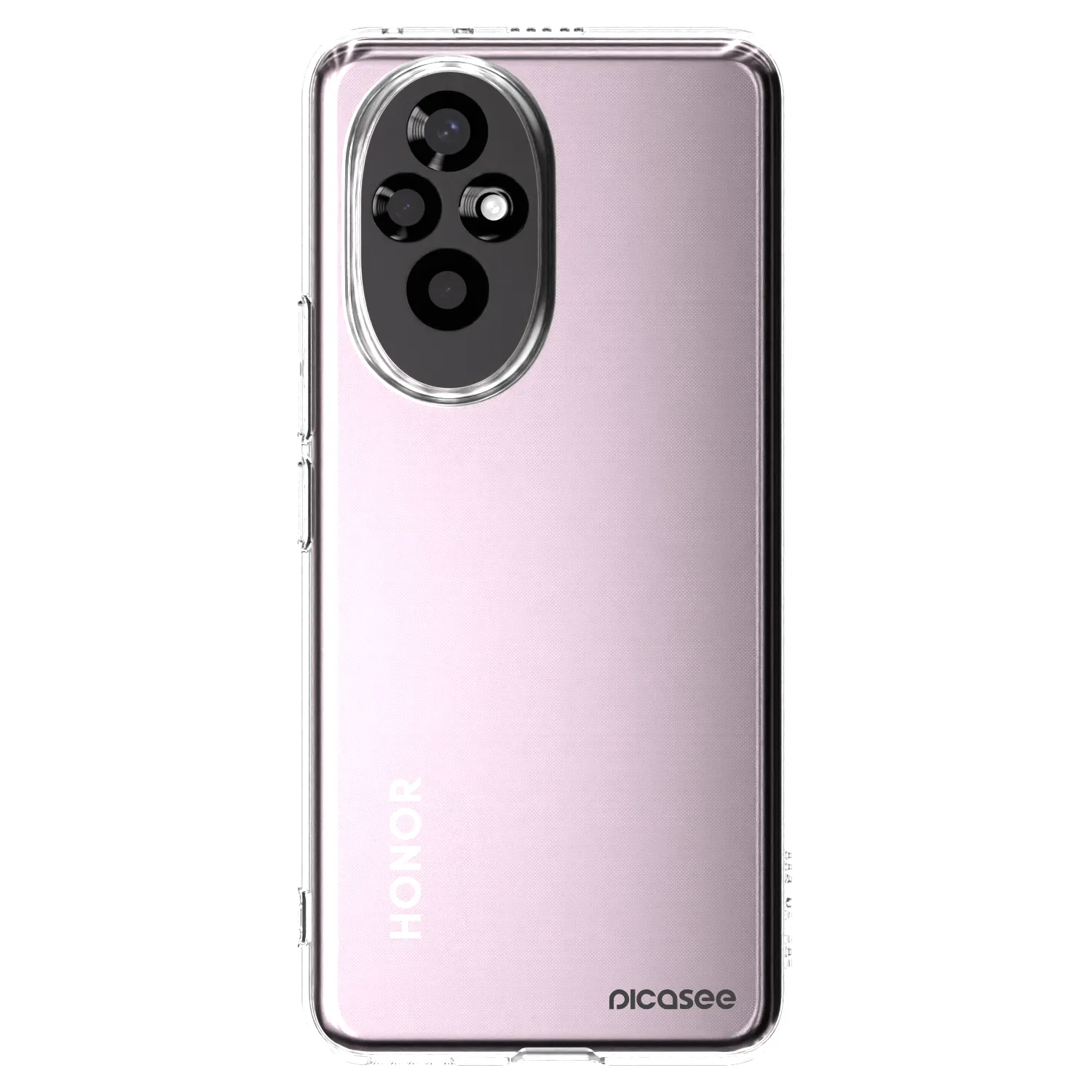 Picasee silikonowe przeźroczyste etui na Honor 200 Pro 5G - Clear
