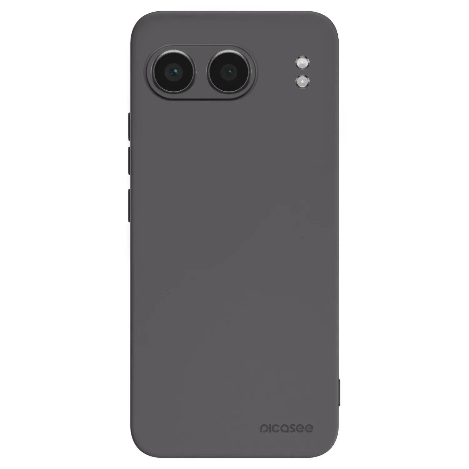 Picasee silikonowe czarne etui na OnePlus Nord 4 - Clear