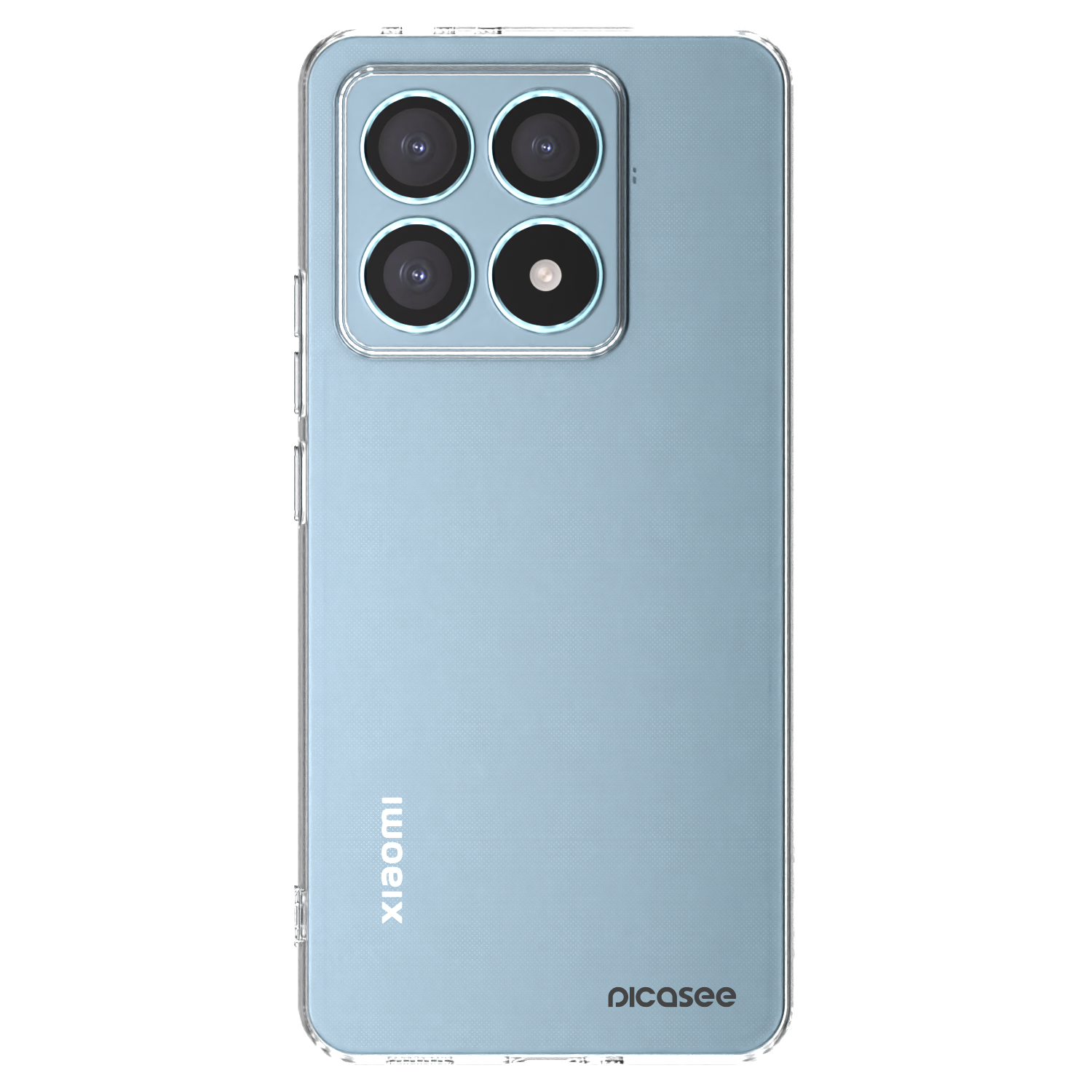Picasee silikonowe przeźroczyste etui na Xiaomi 14T Pro - Clear