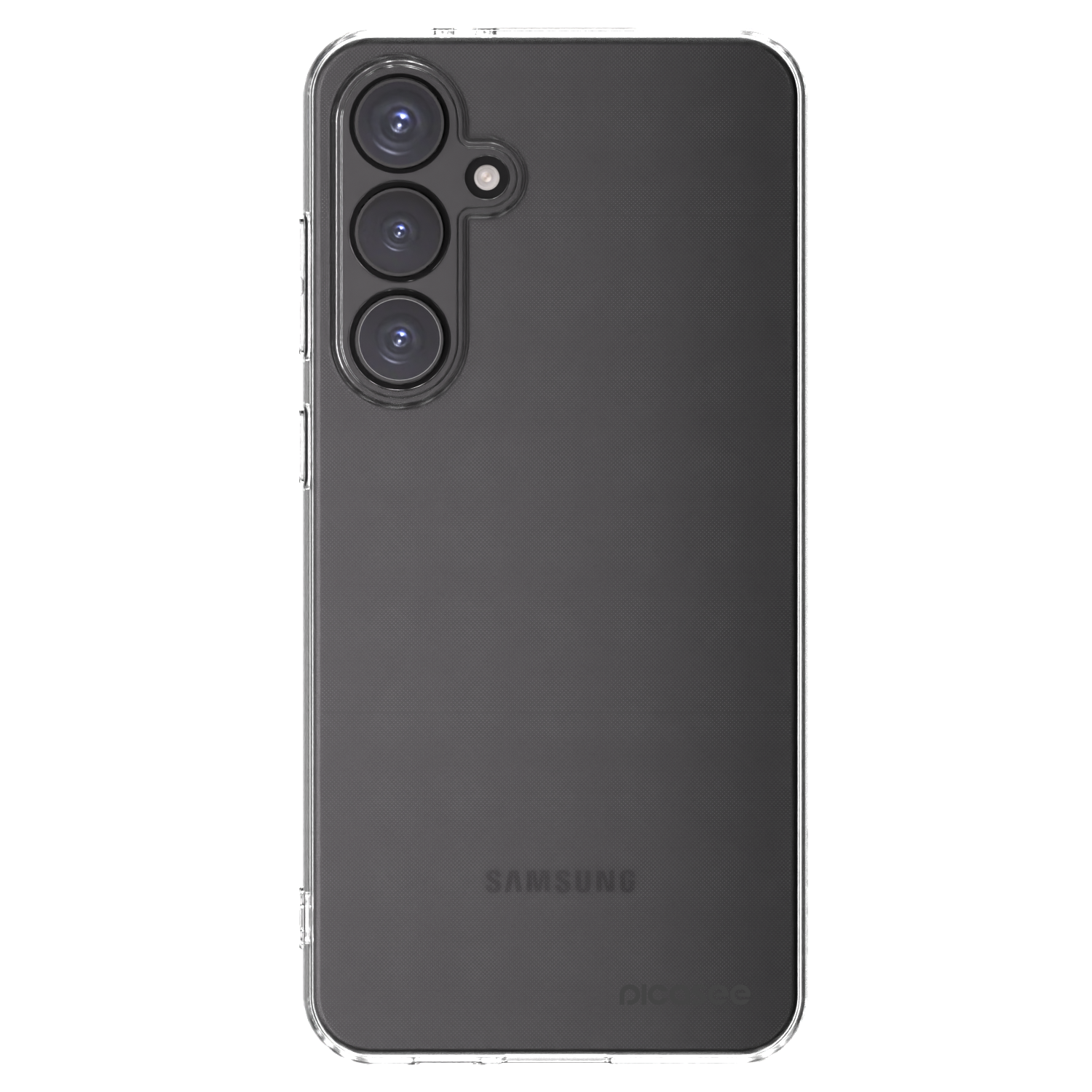 Picasee silikonowe przeźroczyste etui na Samsung Galaxy S24 FE S721B - Clear