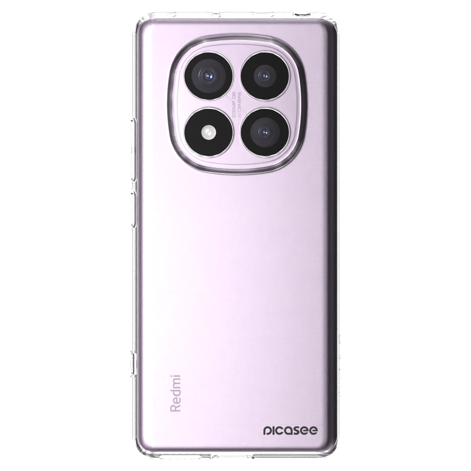 Picasee silikonowe przeźroczyste etui na Xiaomi Redmi Note 14 Pro 5G - Clear