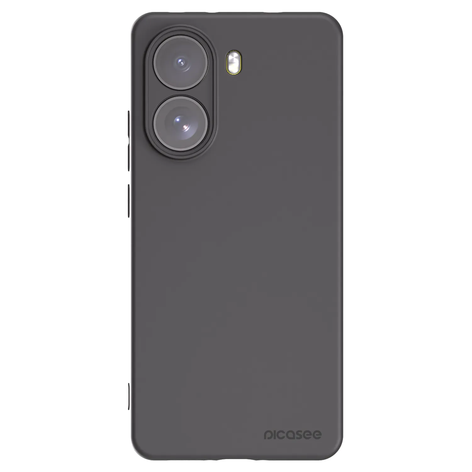 Picasee silikonowe czarne etui na Xiaomi Poco X7 - Clear