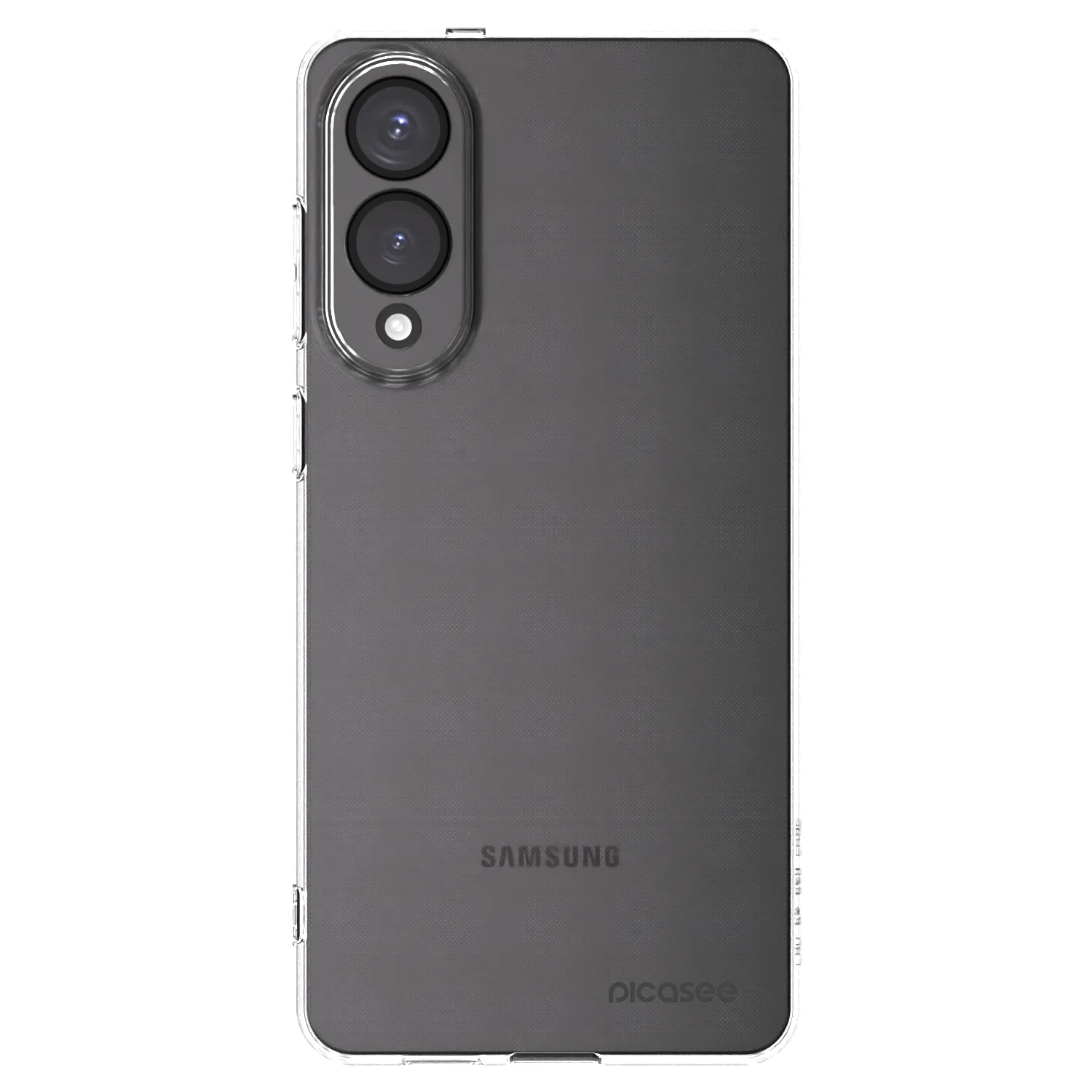 Picasee silikonowe przeźroczyste etui na Samsung Galaxy S25 Edge 5G - Clear